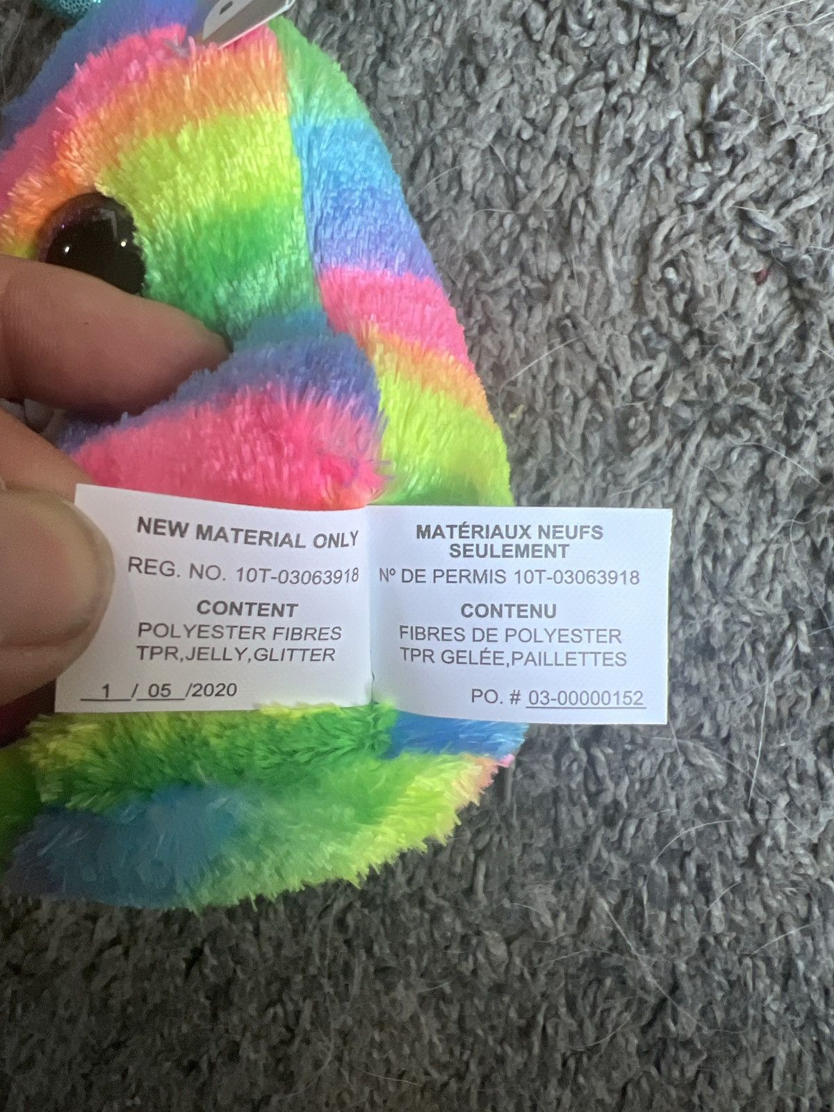 Hypebeast 2020 Poopchi’s Poo Rainbow Plush Size ONE SIZE - 9 Thumbnail