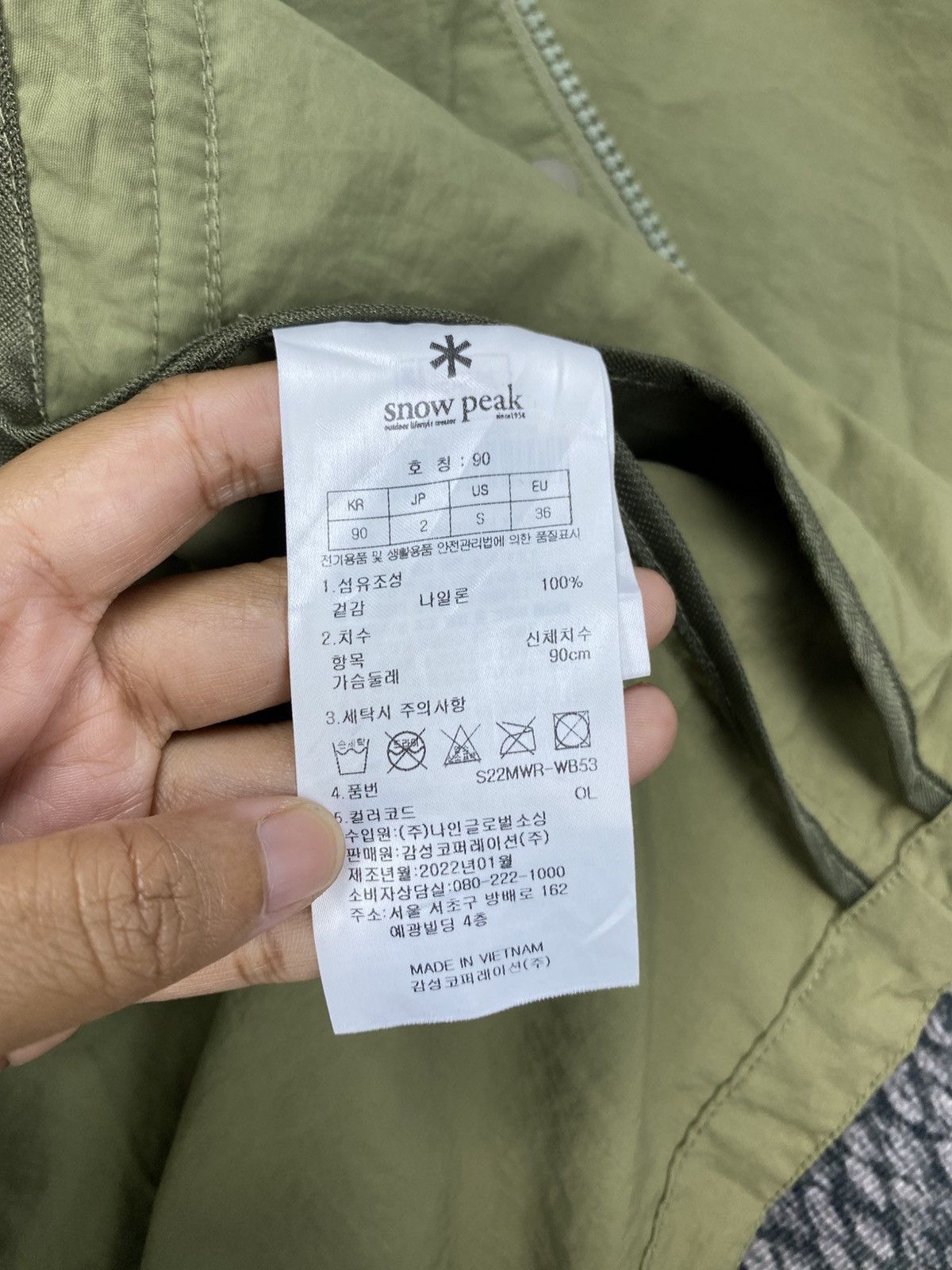 Snow Peak Vintage Snow Peak Light Green In Parka Style Hooded Jacket Size M / US 6-8 / IT 42-44 - 13 Thumbnail