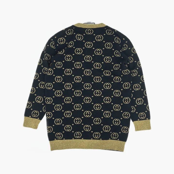 Gucci Gucci V-Neck Long Sleeve Knit Sweater-2507 Size M / US 6-8 / IT 42-44 - 1 Thumbnail