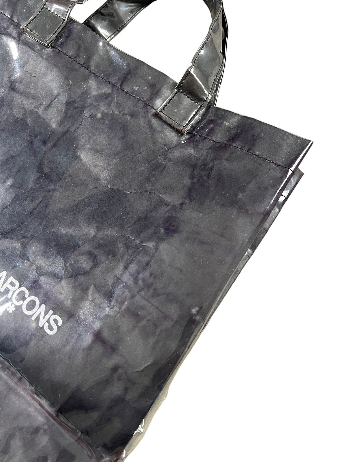 Comme des Garcons Comme des Garçons Black Market PVC Paper Tote Bag Size ONE SIZE - 8 Thumbnail