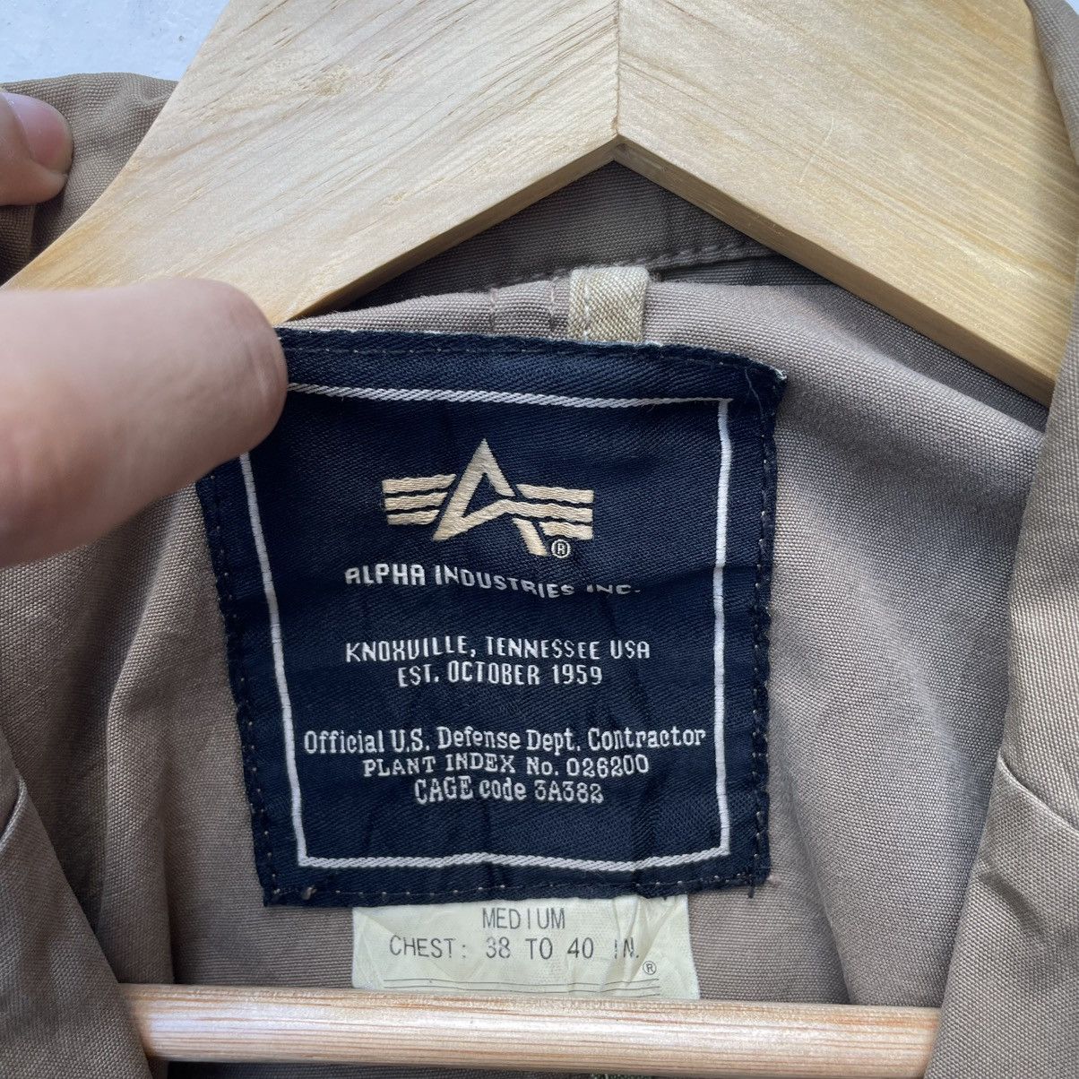 Alpha Industries 💥Vintage Alpha Industries INC Jacket Size M / US 6-8 / IT 42-44 - 7 Thumbnail