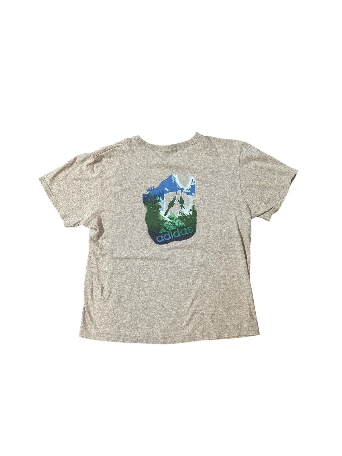 Adidas Y2K Adidas Tee Size US L / EU 52-54 / 3 - 3 Thumbnail