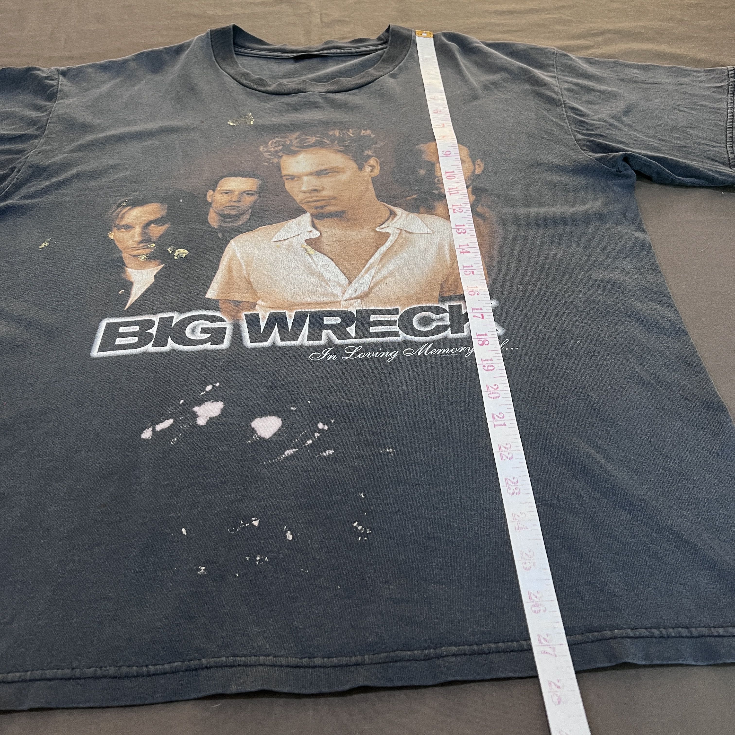 Band Tees × Vintage Vintage 90s Big Wreck Tee Faded Thrashed Alternative grunge Size US XL / EU 56 / 4 - 15 Thumbnail