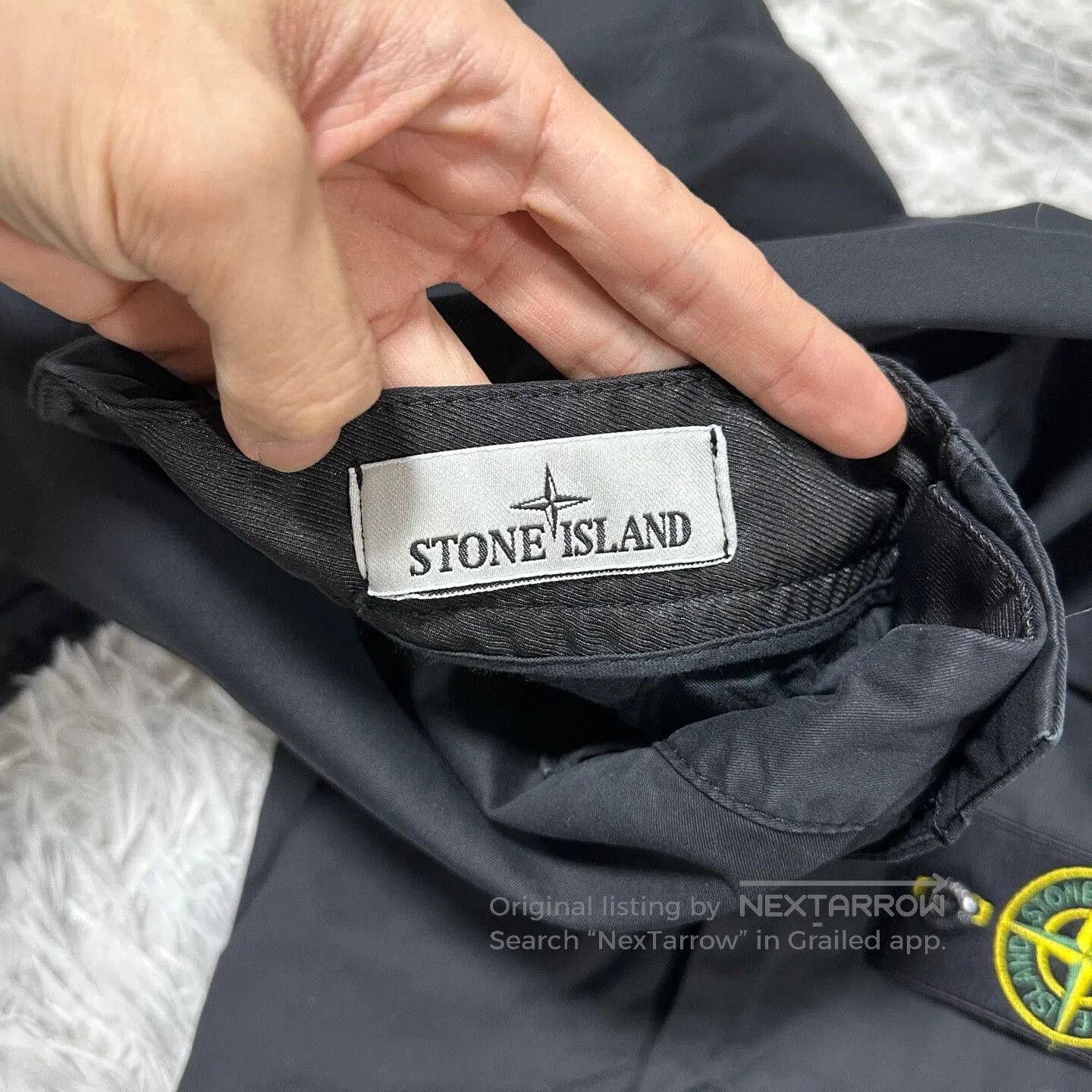 Stone Island stone island black cargo pants W32 size. Size US 32 / EU 48 - 5 Thumbnail