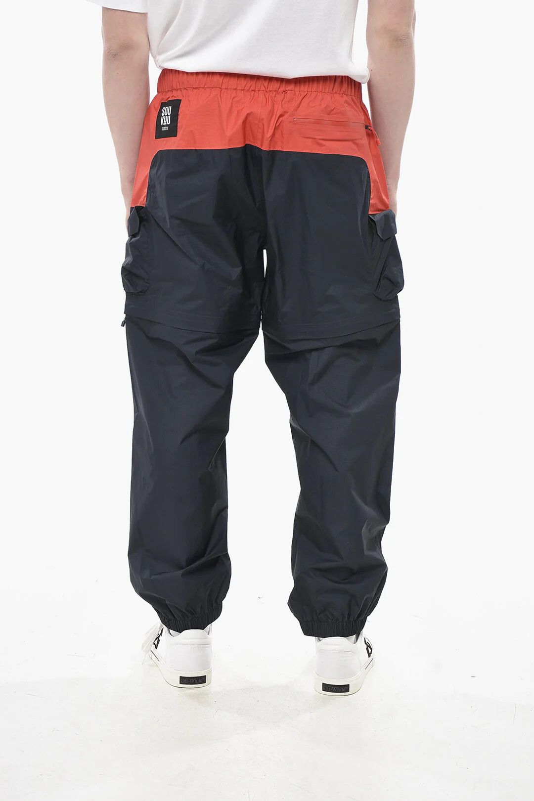 The North Face og1mm0426 Two-Tone Nylon Casual Trousers in Blue Size US 36 / EU 52 - 2 Thumbnail