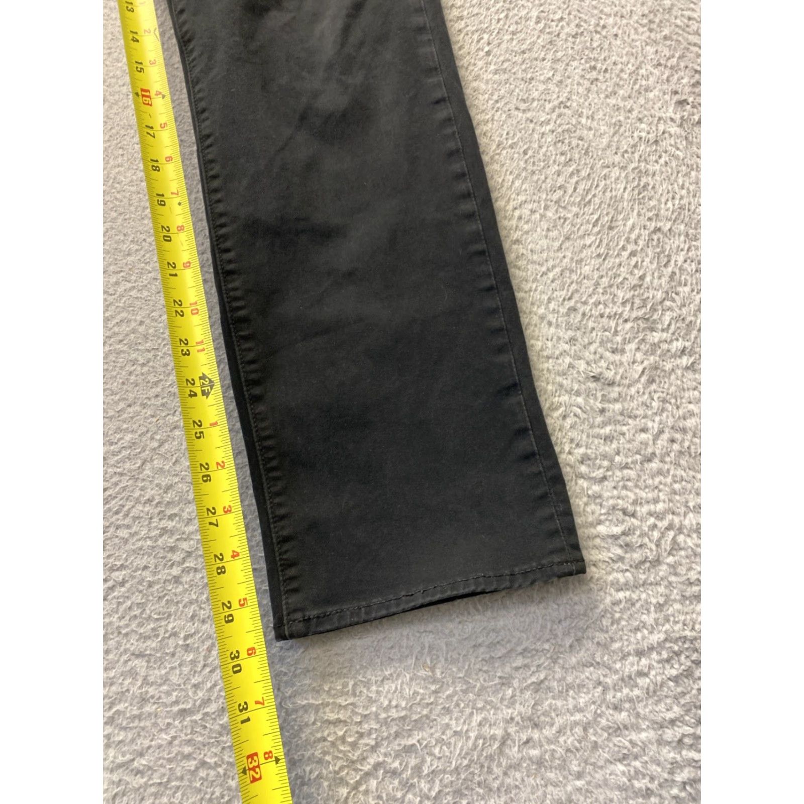 Levi's Levi's 511 Slim Pants Mens 32x30 Black Denim Stretch Straight 5-Pocket Logo Modern Size US 32 / EU 48 - 5 Thumbnail
