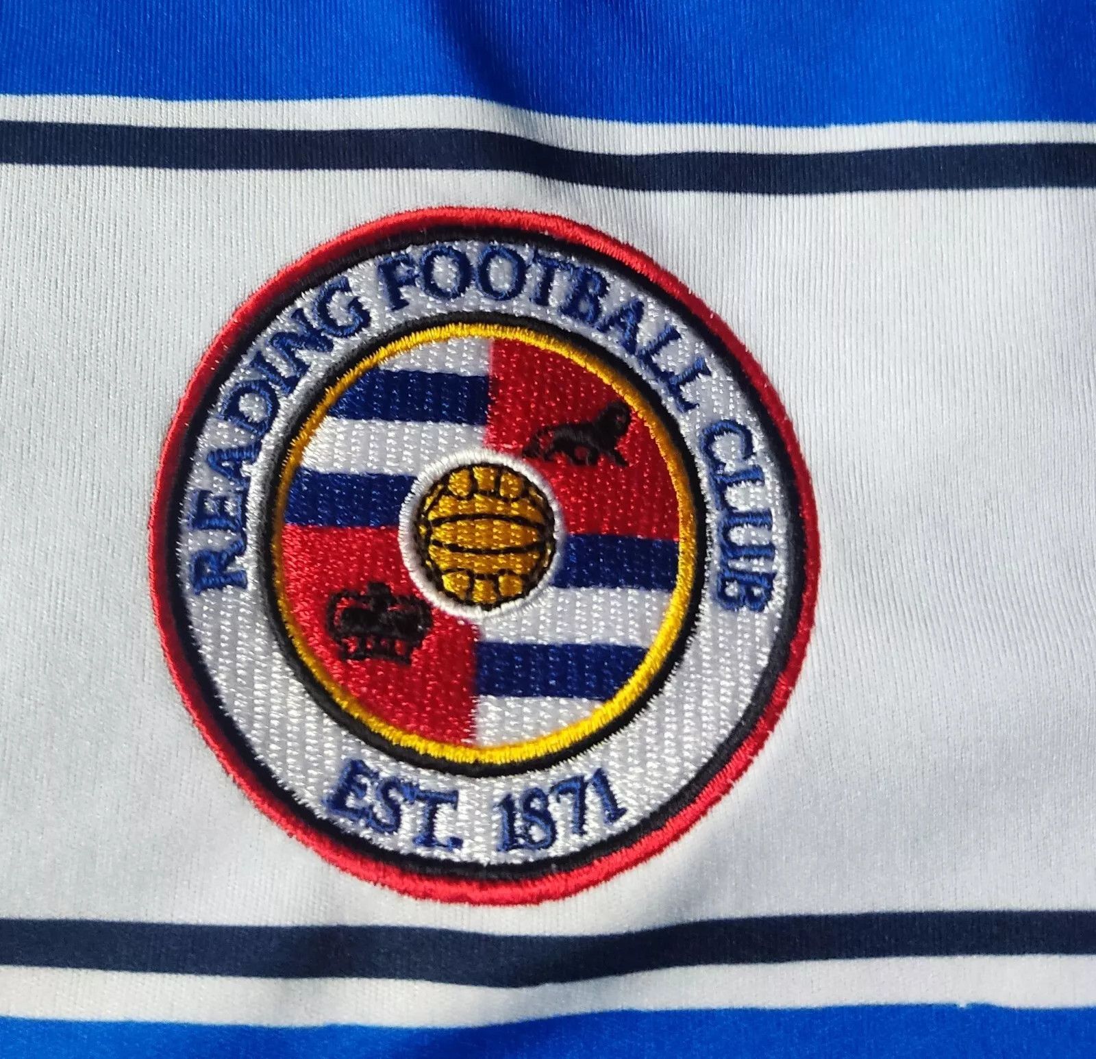 Puma Reading 2010 2011 HOME FOOTBALL JERSEY PUMA BLUE MEN M Size US M / EU 48-50 / 2 - 4 Thumbnail