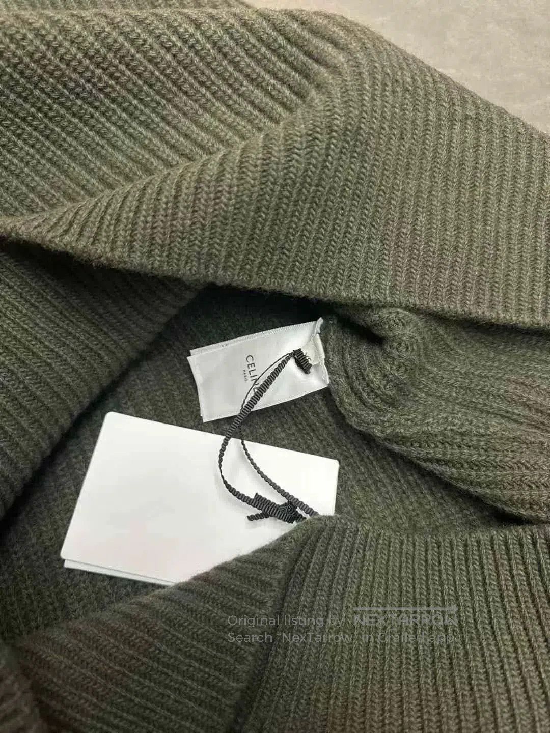 Celine Celine Boy Doll Logo Crewneck Wool Sweater. Size XS / US 0-2 / IT 36-38 - 3 Thumbnail