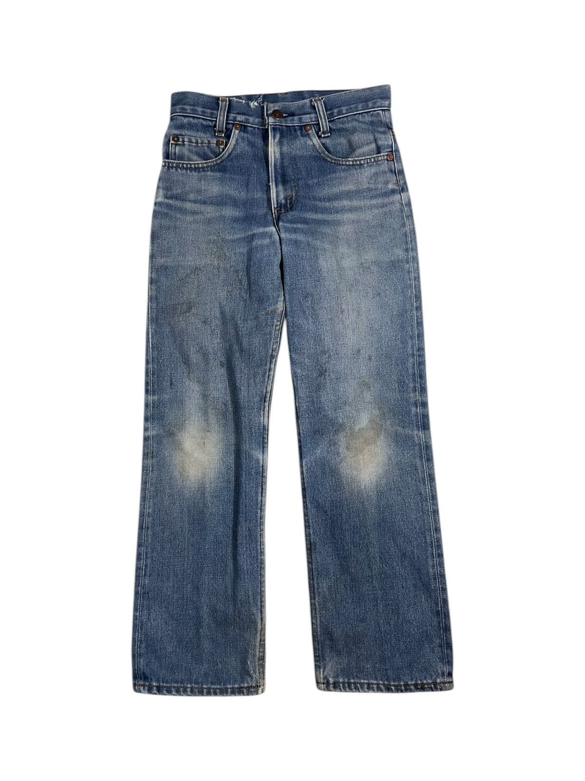 Levi's Vintage 90s Levis 717-0917 Faded Blue Jeans 28x28 Size US 28 / EU 44 - 1 Thumbnail