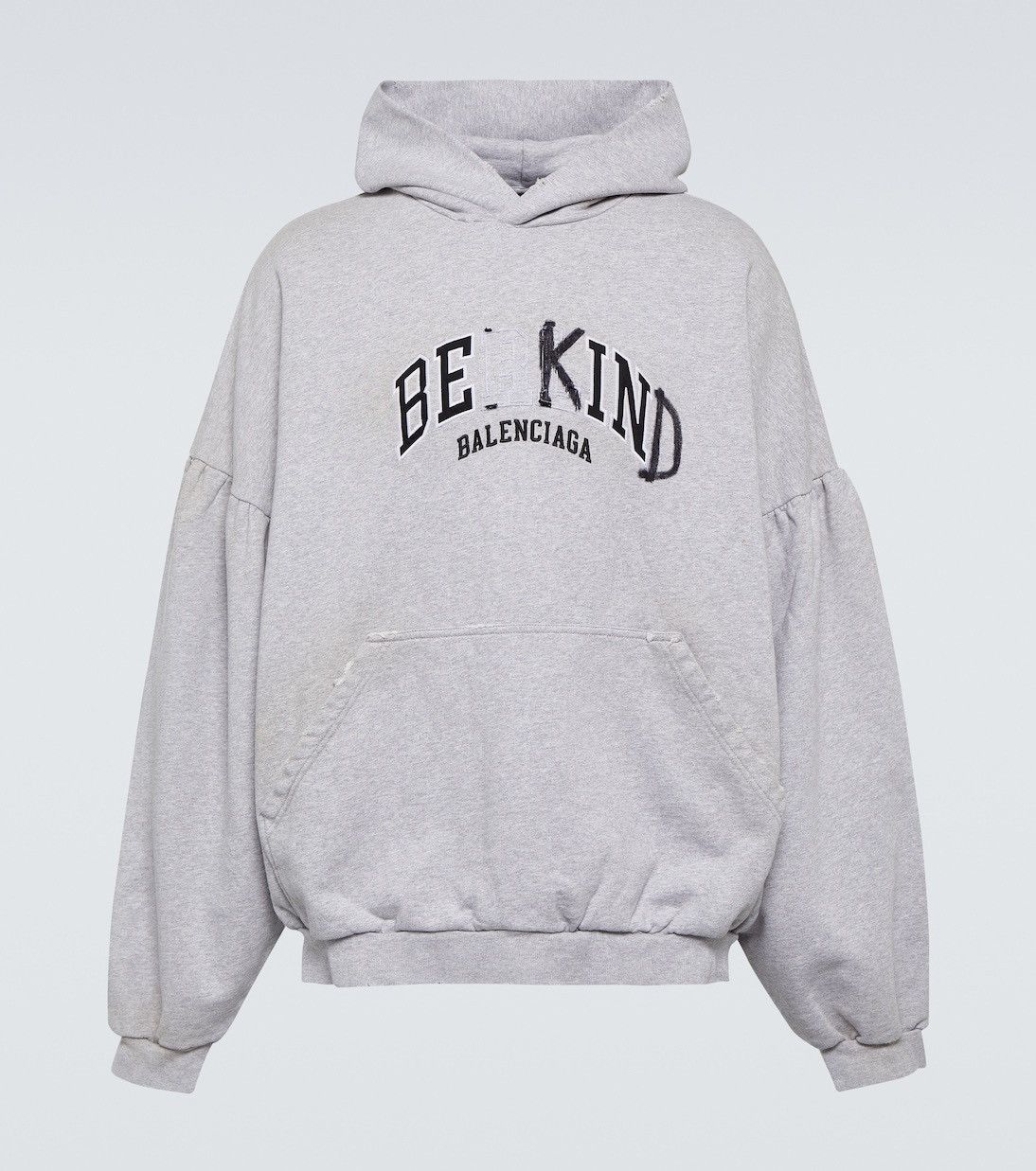 Balenciaga Be Kind Hoodie in grey Size US S / EU 44-46 / 1 - 1 Thumbnail