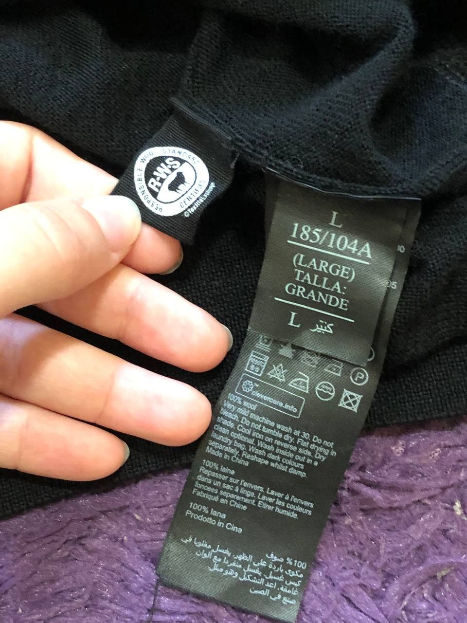 Allsaints Y2K hoodie zip black vintage Allsaints size L streetwear Size US L / EU 52-54 / 3 - 4 Thumbnail
