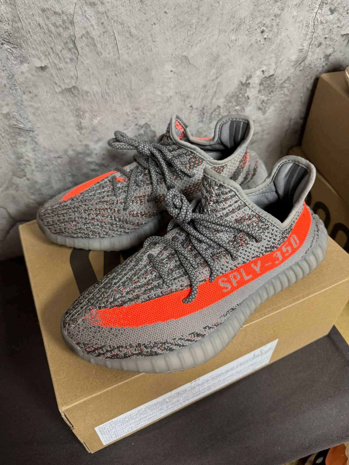 Adidas Adidas YEEZY350 Gray Lowtop Sneakers 42 Men Size US 9 / EU 42 - 1 Thumbnail