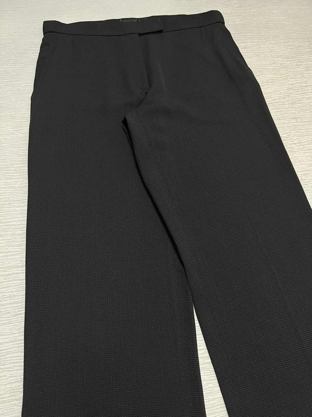 Ann Demeulemeester Ann Demeulemeester - Adjustable Waist Textured Trouser Size 30" / US 8 / IT 44 - 6 Thumbnail