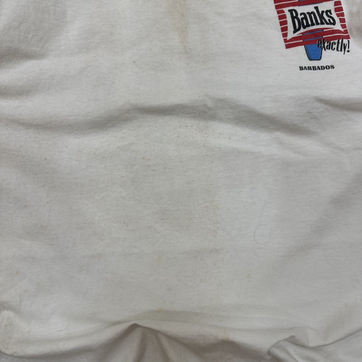 Vintage Vintage Banks Beer Barbados Adult T-shirts Big Logo 00s Size US L / EU 52-54 / 3 - 8 Thumbnail
