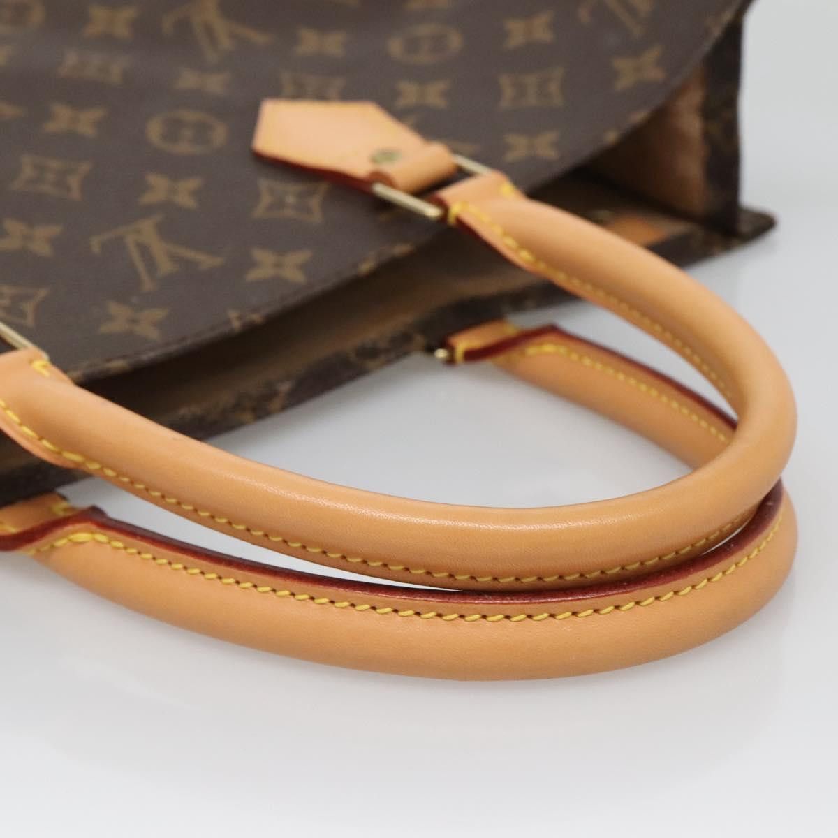 Louis Vuitton LOUIS VUITTON Monogram Sac Plat Hand Bag M51140 Size ONE SIZE - 7 Thumbnail