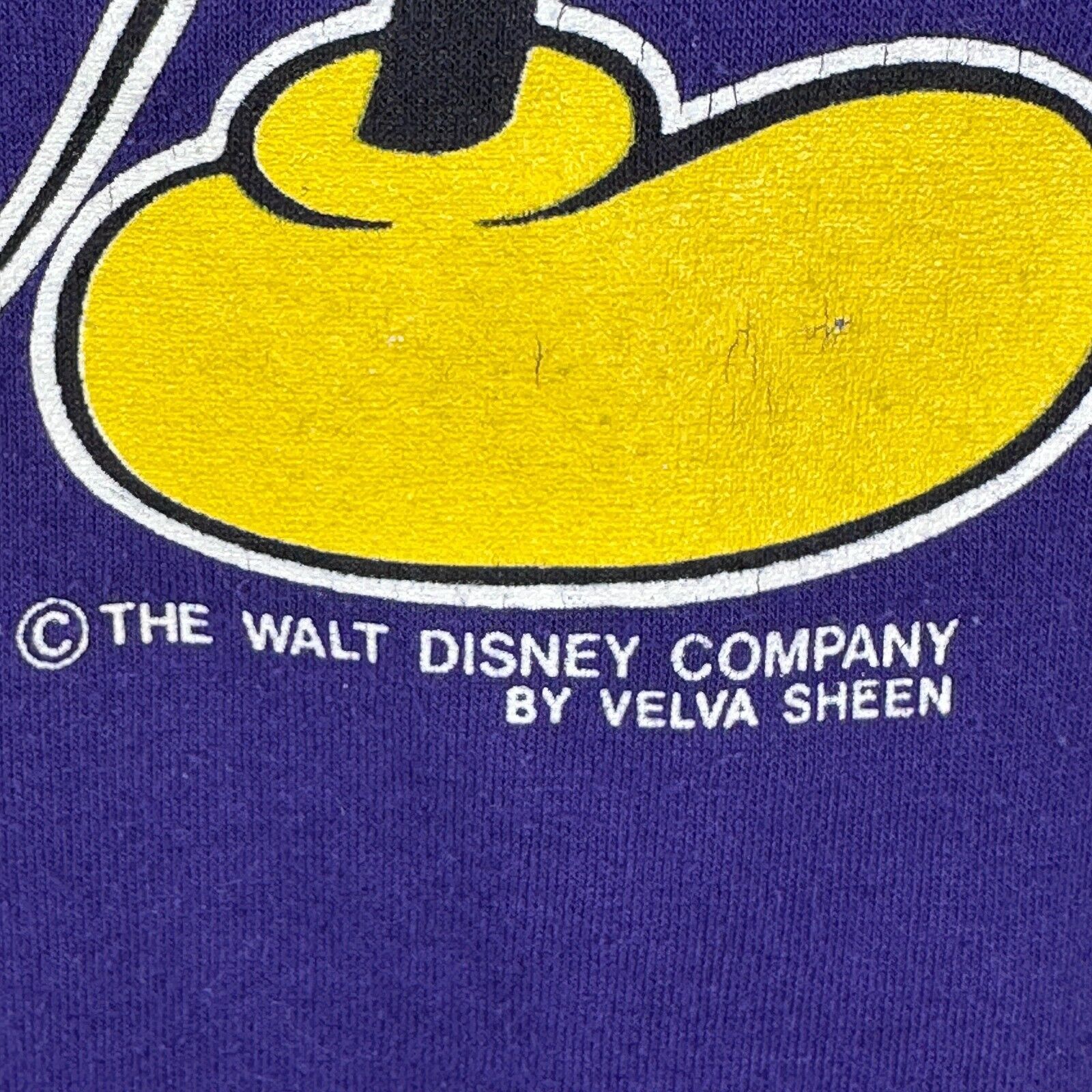 Velva Sheen Vintage Velva Sheen Disney Mickey T-Shirt Men’s L Purple Size US L / EU 52-54 / 3 - 5 Thumbnail