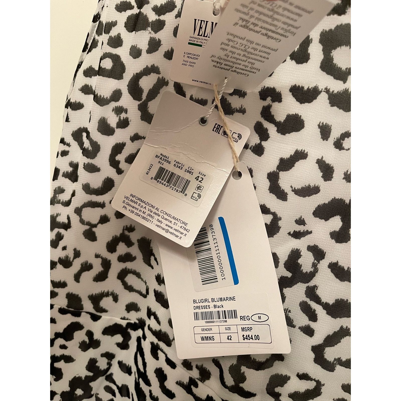 Blumarine Blugirl Maxi Dress Black, NWT, Size: 42 Size L / US 10 / IT 46 - 7 Thumbnail