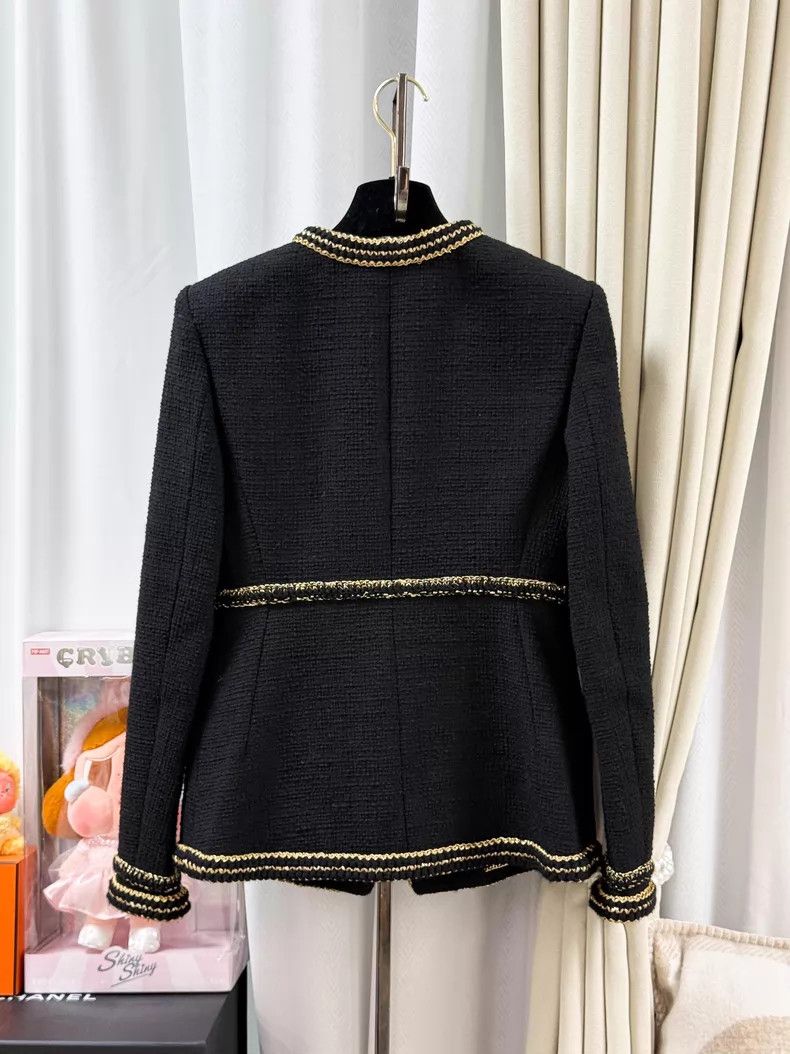 Chanel Chanel Acrylic diamond buckle knitted jacket Size XS / US 0-2 / IT 36-38 - 3 Thumbnail