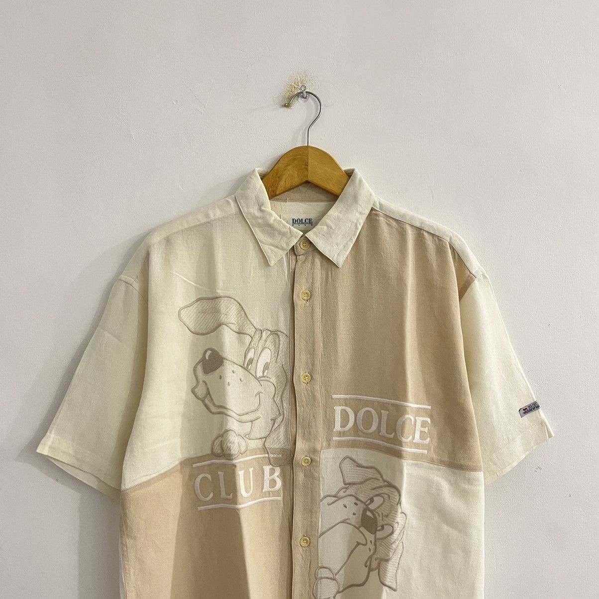 Japanese Brand Dolce Club Embroidered Dog Shirt Size US L / EU 52-54 / 3 - 2 Thumbnail