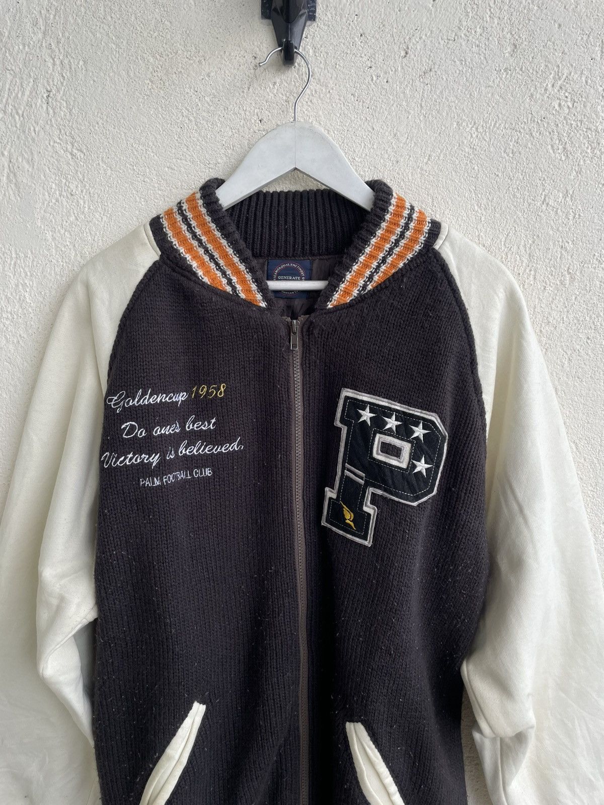 Maison Margiela 2000s Archive Japanese Varsity Y2K Hysteric Embroidery LGB Size US XXL / EU 58 / 5 - 2 Thumbnail