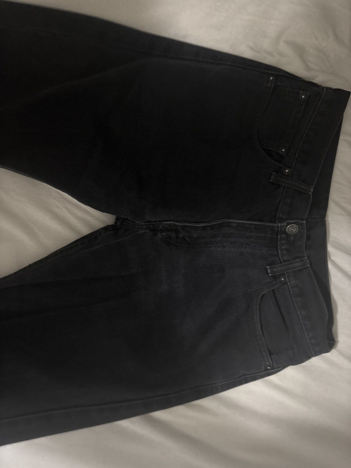 Levi's Levis 501 Black Jeans Size US 32 / EU 48 - 5 Thumbnail