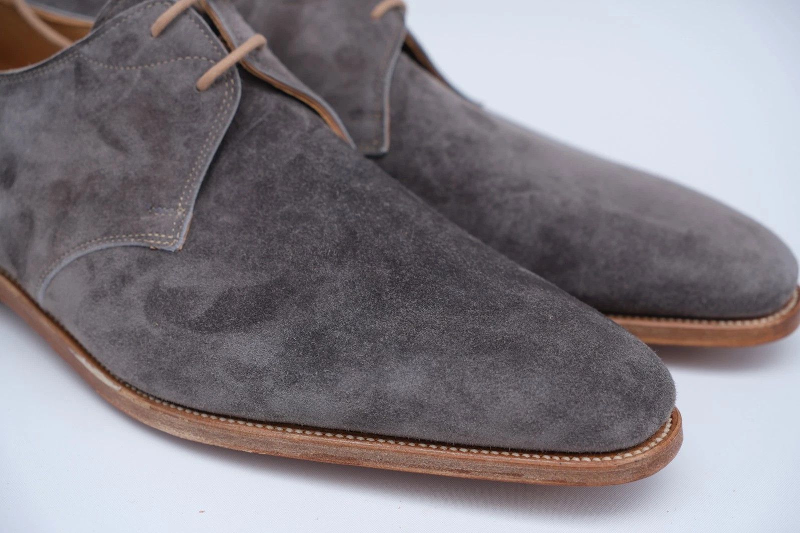 John Lobb New John Lobb Willoughby Suede EU 44.5 UK 10.5 / US 11.5 Size US 11.5 / EU 44-45 - 8 Thumbnail