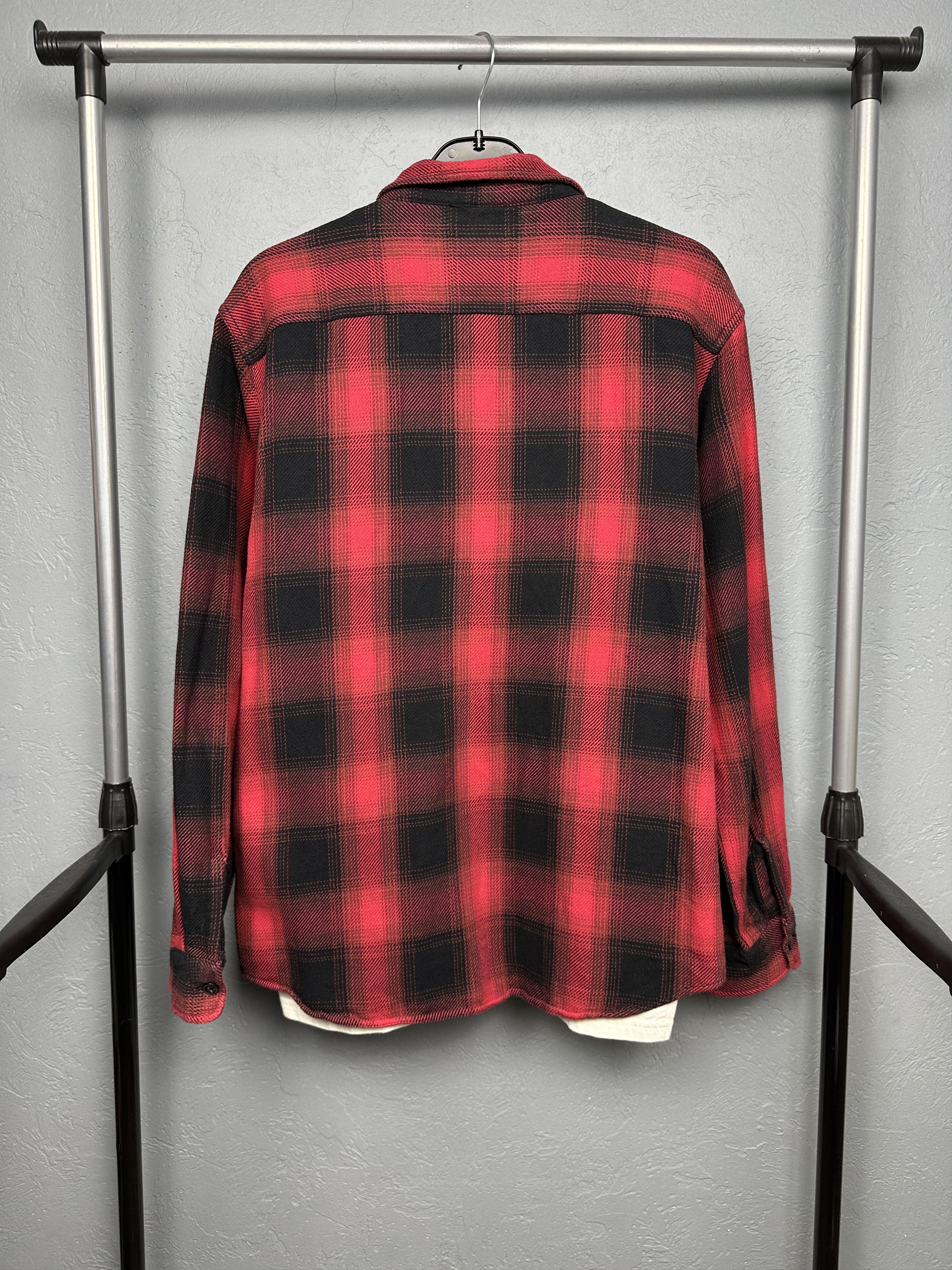 Edwin × Flannel Edwin Mens Flannel Labour Plaid Shirt Size US L / EU 52-54 / 3 - 6 Thumbnail