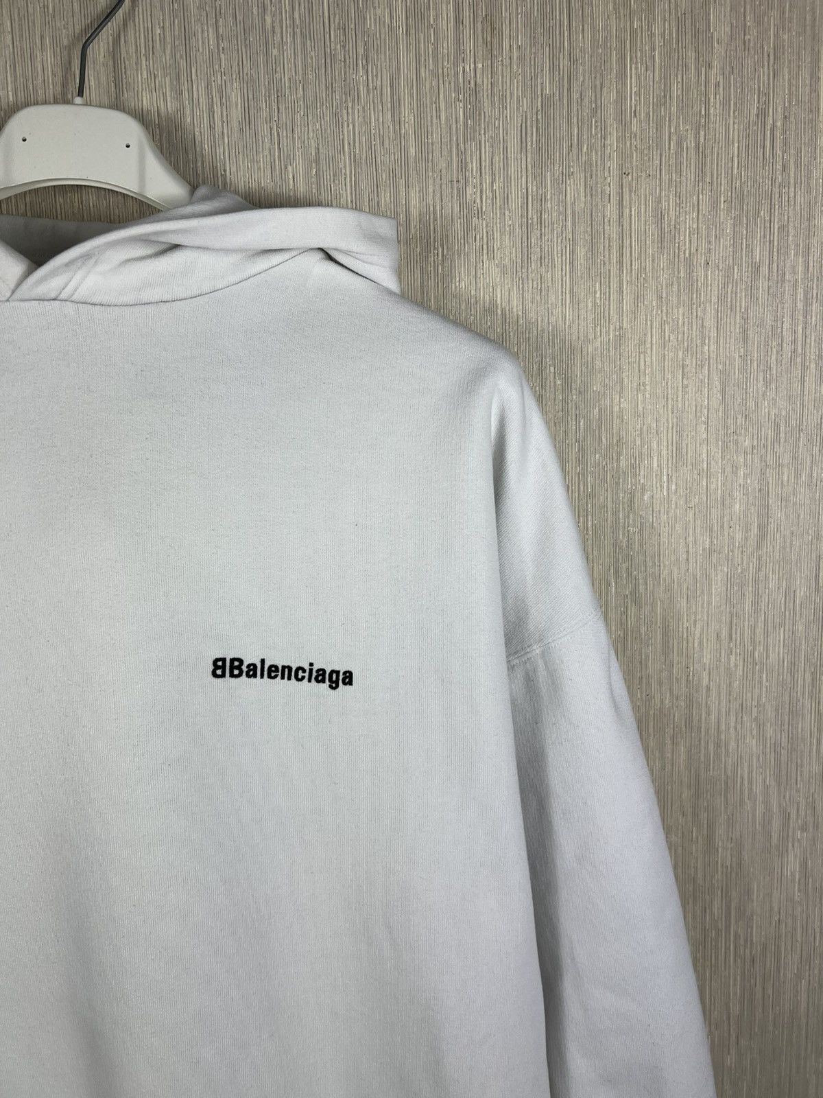 Balenciaga Balenciaga BB chest small logo mirror oversized hoodie basic Size US S / EU 44-46 / 1 - 3 Thumbnail