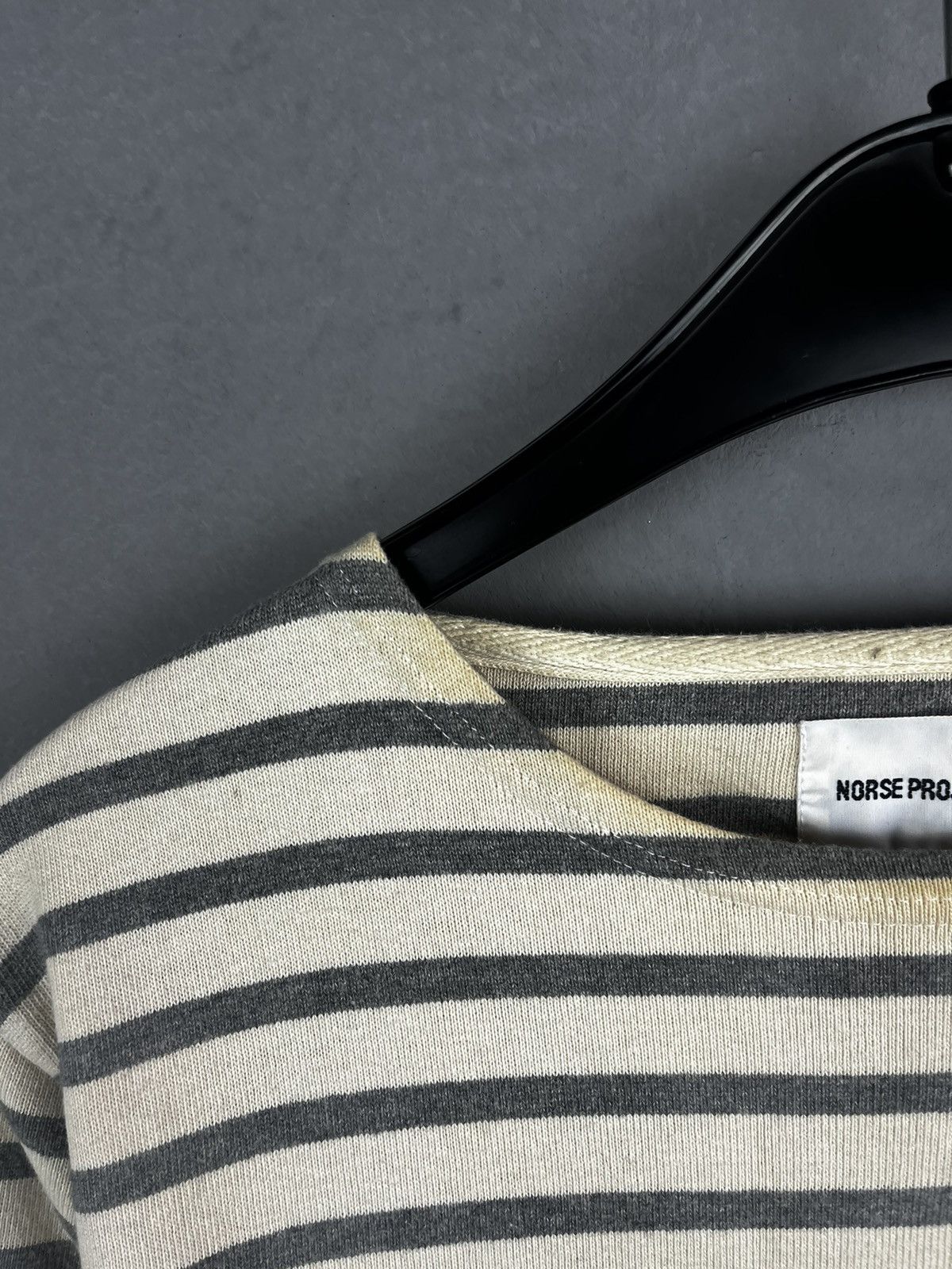 Japanese Brand × Norse Projects × Vintage Norse Projects Striped Sweatshirt Size US L / EU 52-54 / 3 - 4 Thumbnail