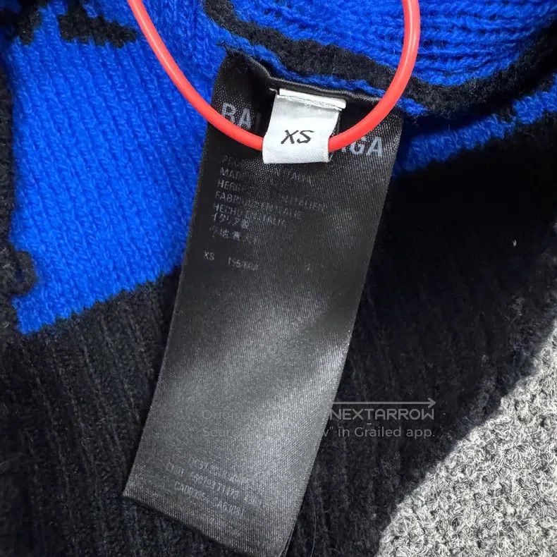 Balenciaga Balenciaga All-Over Print Knit Sweater Size US XS / EU 42 / 0 - 6 Thumbnail