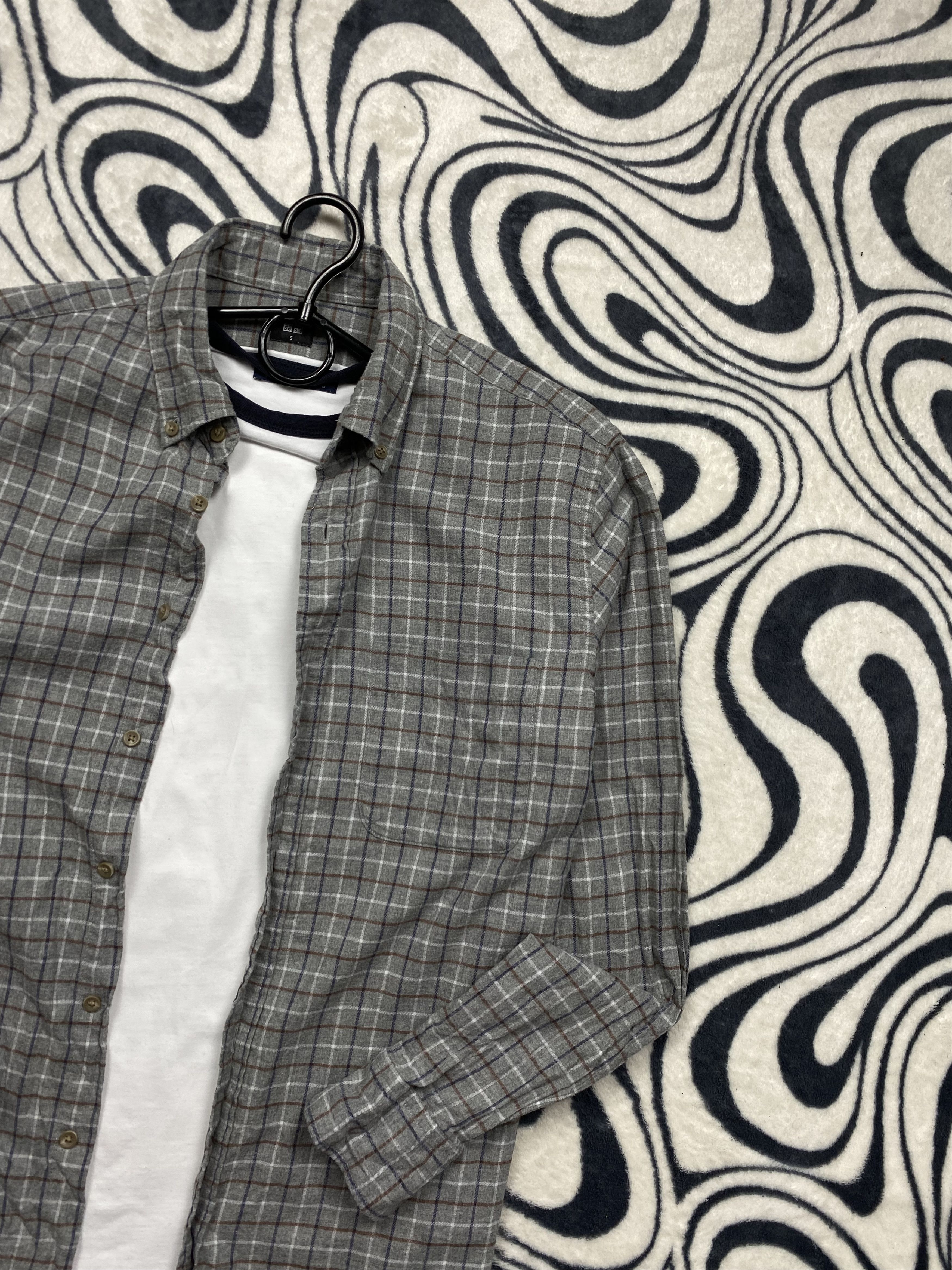 Flannel Uniqlo Flannel Plaid Shirt Y2K Size US S / EU 44-46 / 1 - 2 Thumbnail