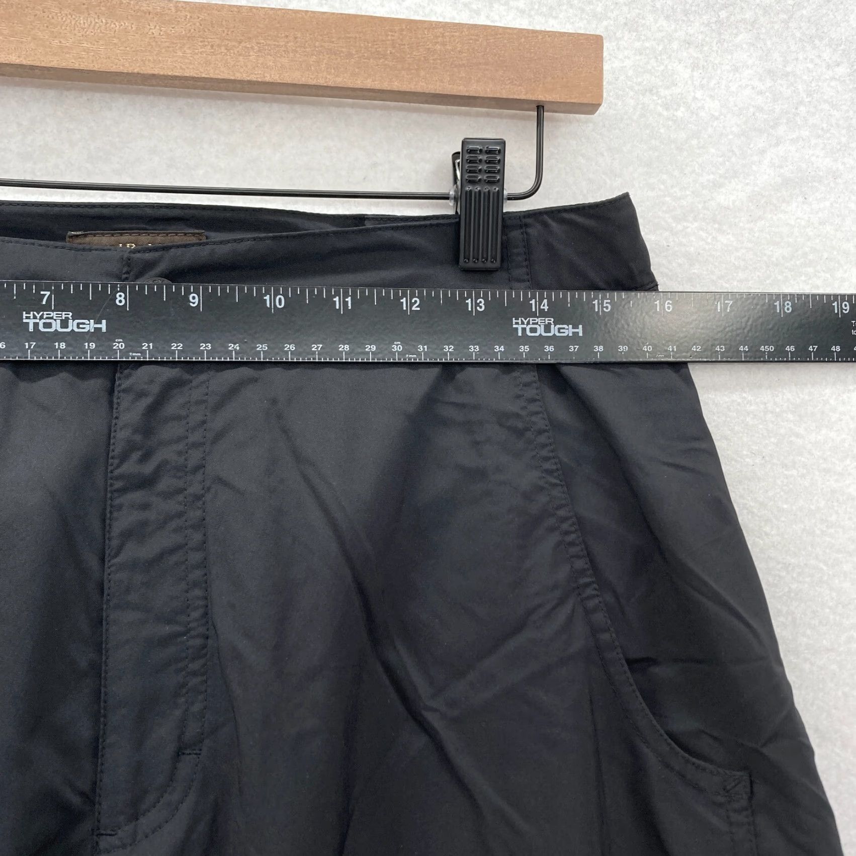 Royal Robbins Royal Robbins Hiking Pant Women's 10 Black Nylon Stretch Adjustable Waist Travel Pants Size 30" / US 8 / IT 44 - 6 Thumbnail