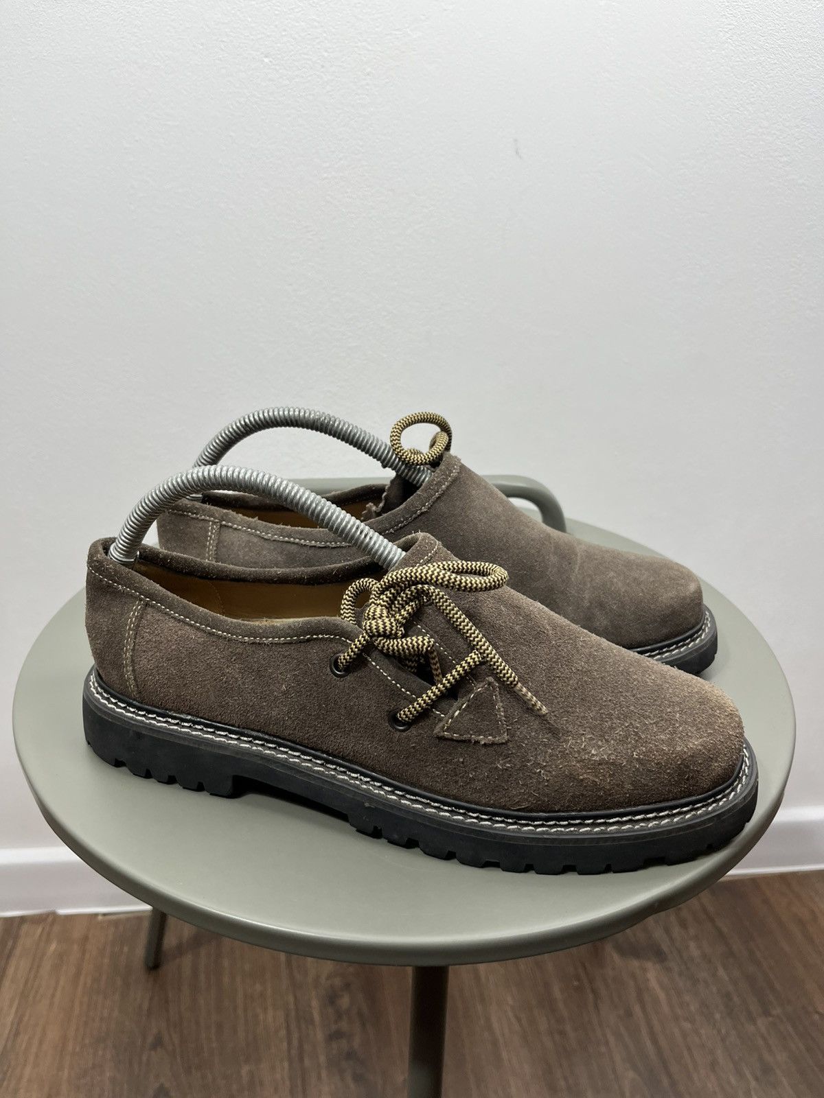 Other German Wear Trachtenmode Suede Shoes Brown Outdoor Size 41 Size US 8 / EU 41 - 3 Thumbnail