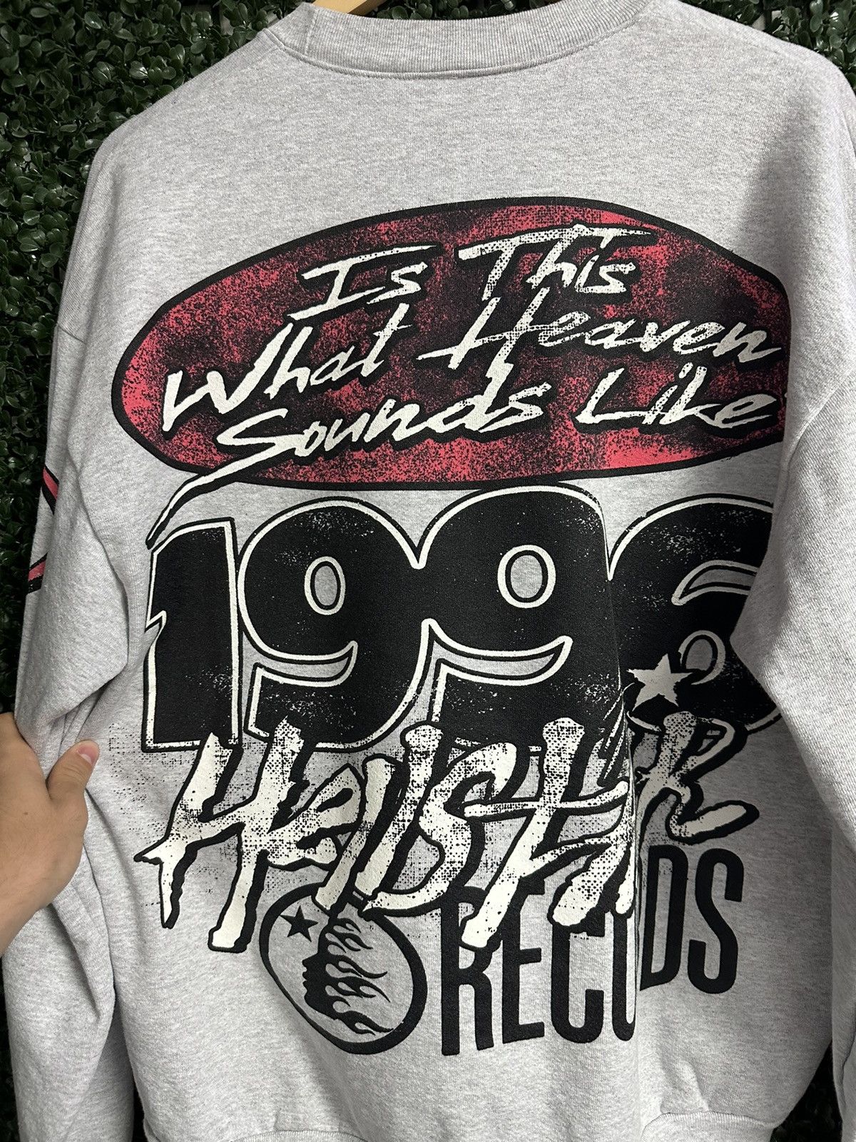 HELLSTAR Hellstar sounds Like Crewneck Grey Size US L / EU 52-54 / 3 - 2 Thumbnail