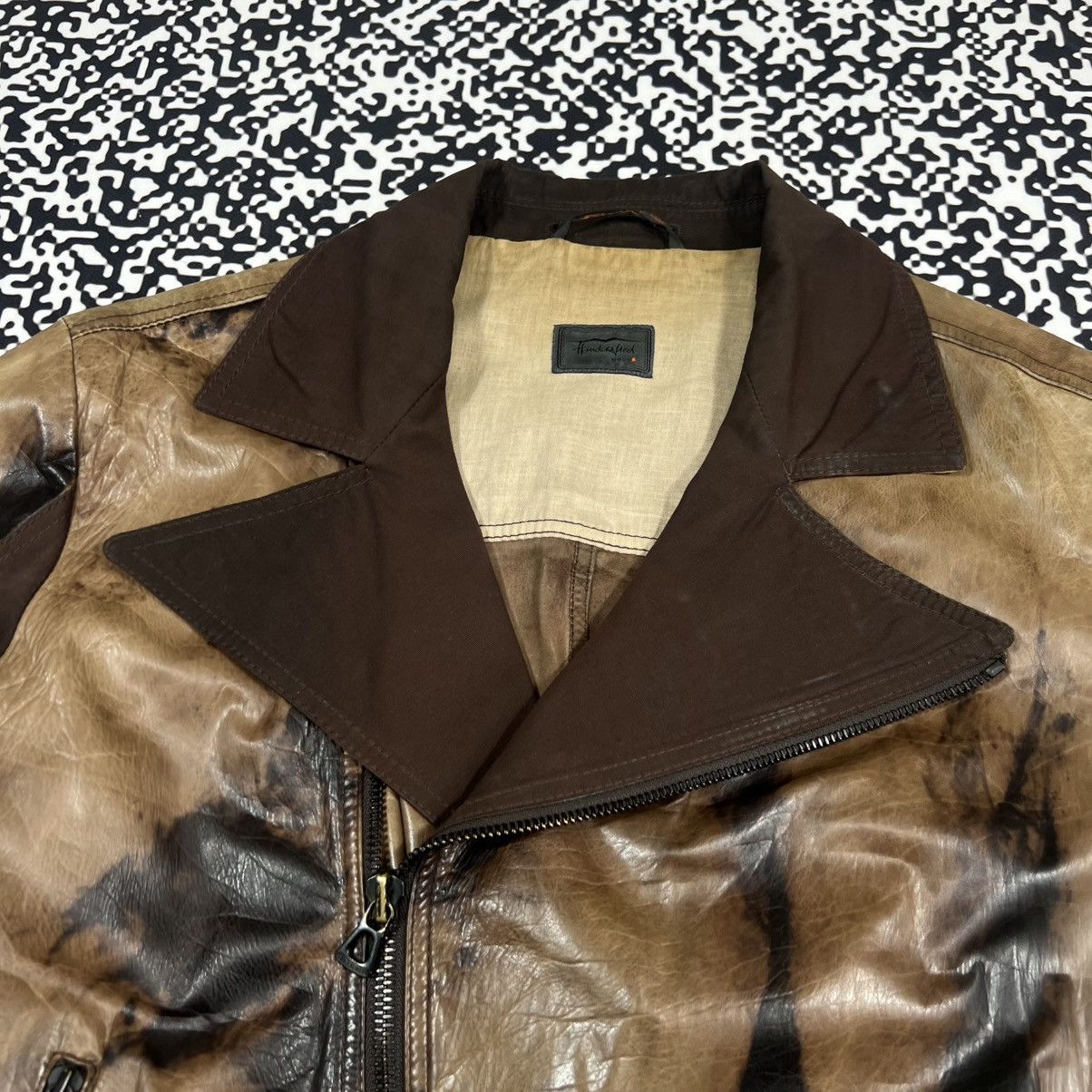 Hugo Boss HUGO BOSS Calfskin Leather Handcrafted Biker Jacket Rare Size US L / EU 52-54 / 3 - 6 Thumbnail