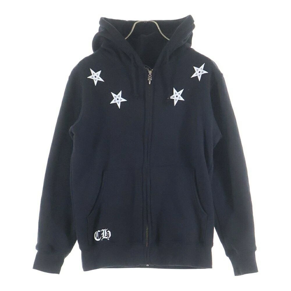 Chrome Hearts Chrome Hearts Sweatshirt Zip Backstar Print Dagger Zip-up Hoodie Size US S / EU 44-46 / 1 - 1 Thumbnail