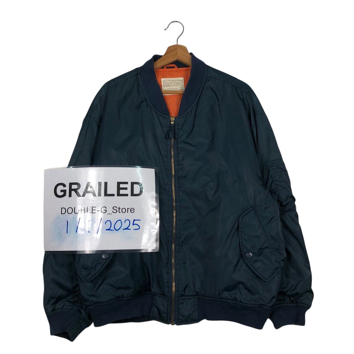 📌Vintage Fly Military Bomber Jacket Ma-1 Design