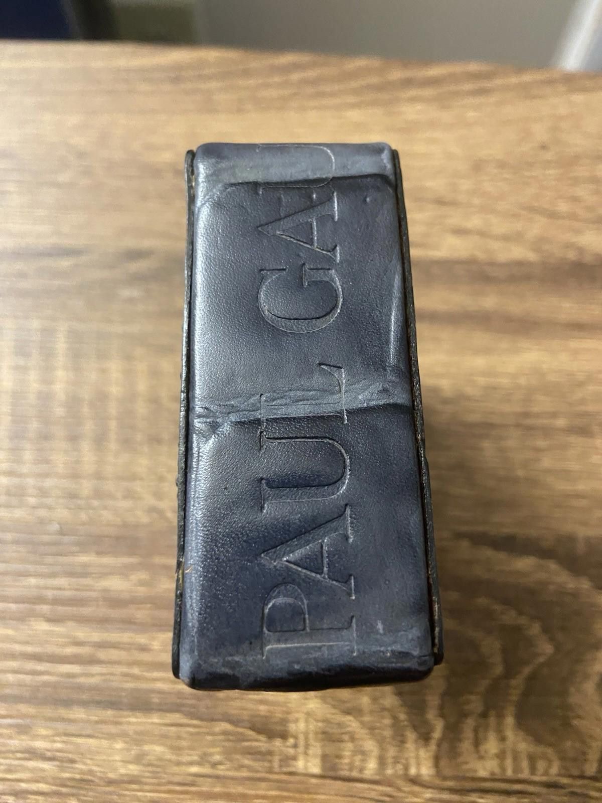 Jean Paul Gaultier Jean Paul Gaultier Gray Crocodile Leather Cigarette Case Box Size ONE SIZE - 7 Thumbnail