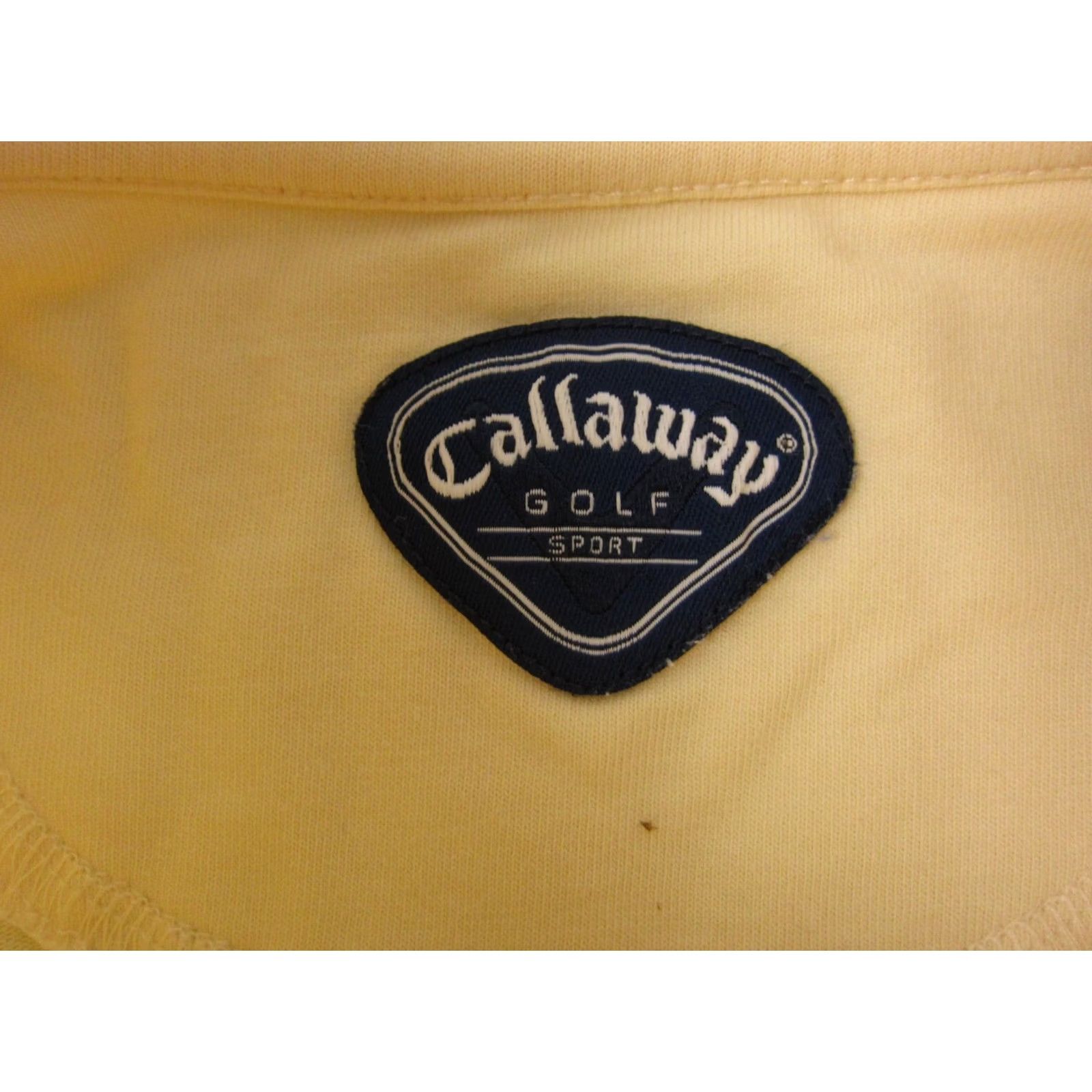 Callaway VINTAGE Callaway Golf Shirt Adult Medium Yellow Mens 90s Disco Leisure Y2K Size US M / EU 48-50 / 2 - 5 Thumbnail