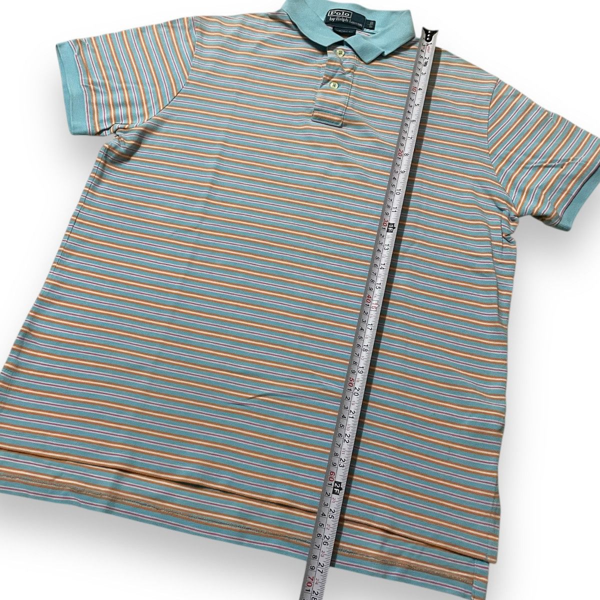 Polo Ralph Lauren Polo by Polo Ralph Lauren Custom Fit Stripe Soft Colourway Size US L / EU 52-54 / 3 - 8 Thumbnail
