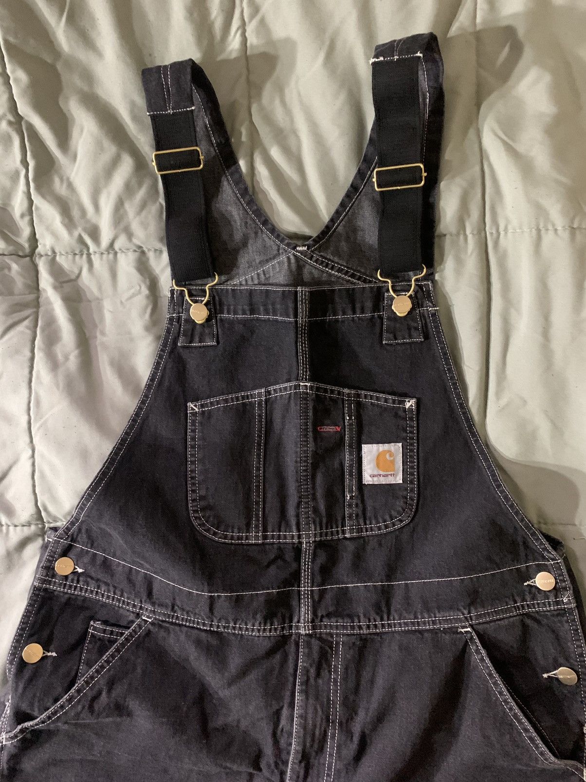 Image of Overalls Carhartt Wip in Black, Men's (Size 34)