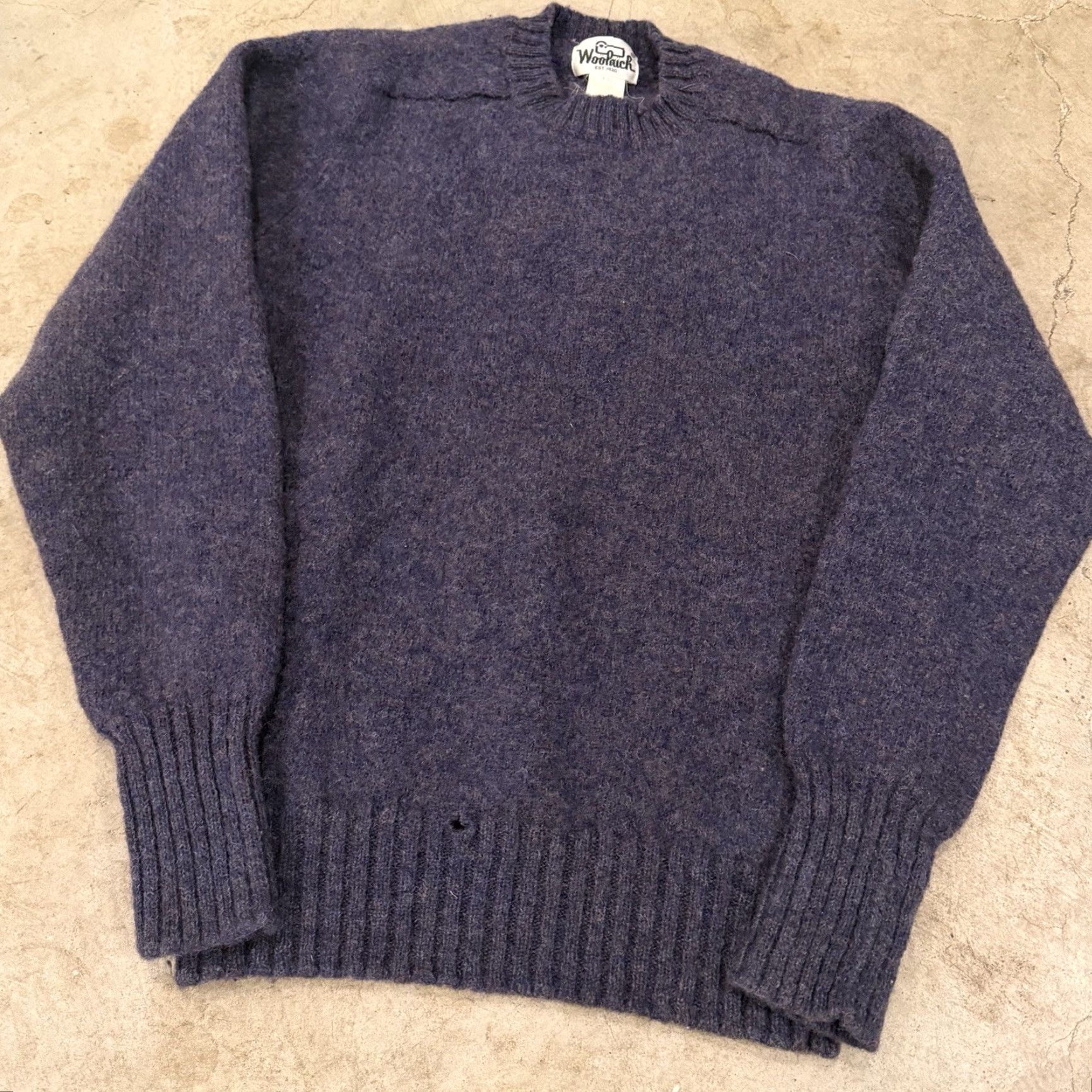 Vintage VINTAGE Woolrich Sweater Womens Small Blue Wool Pullover S Womens Size S / US 4 / IT 40 - 4 Thumbnail