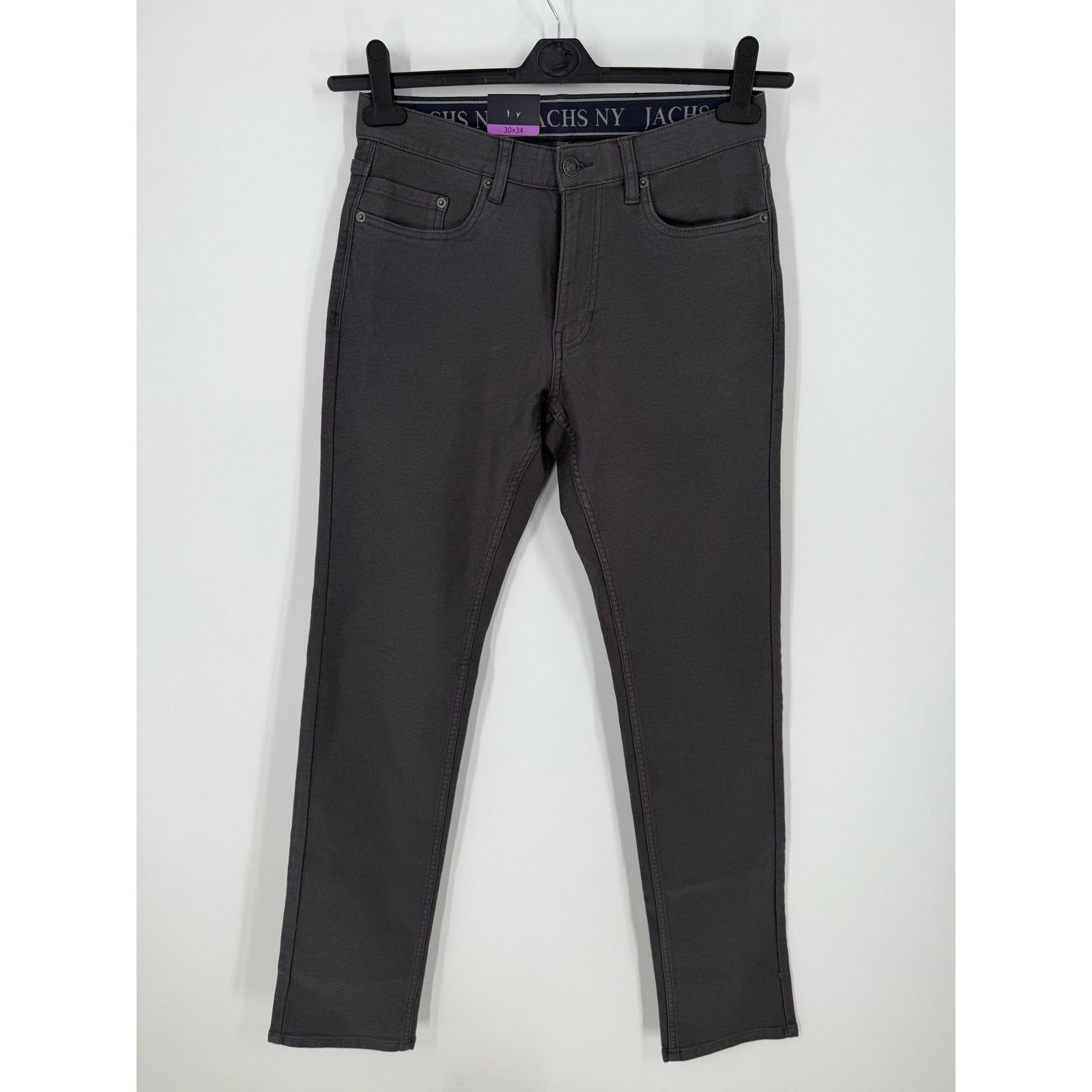 JACHS NY NEW Jachs New York Men 5-Pocket Stretch Twill Straight 30/34 Size US 30 / EU 46 - 2 Thumbnail