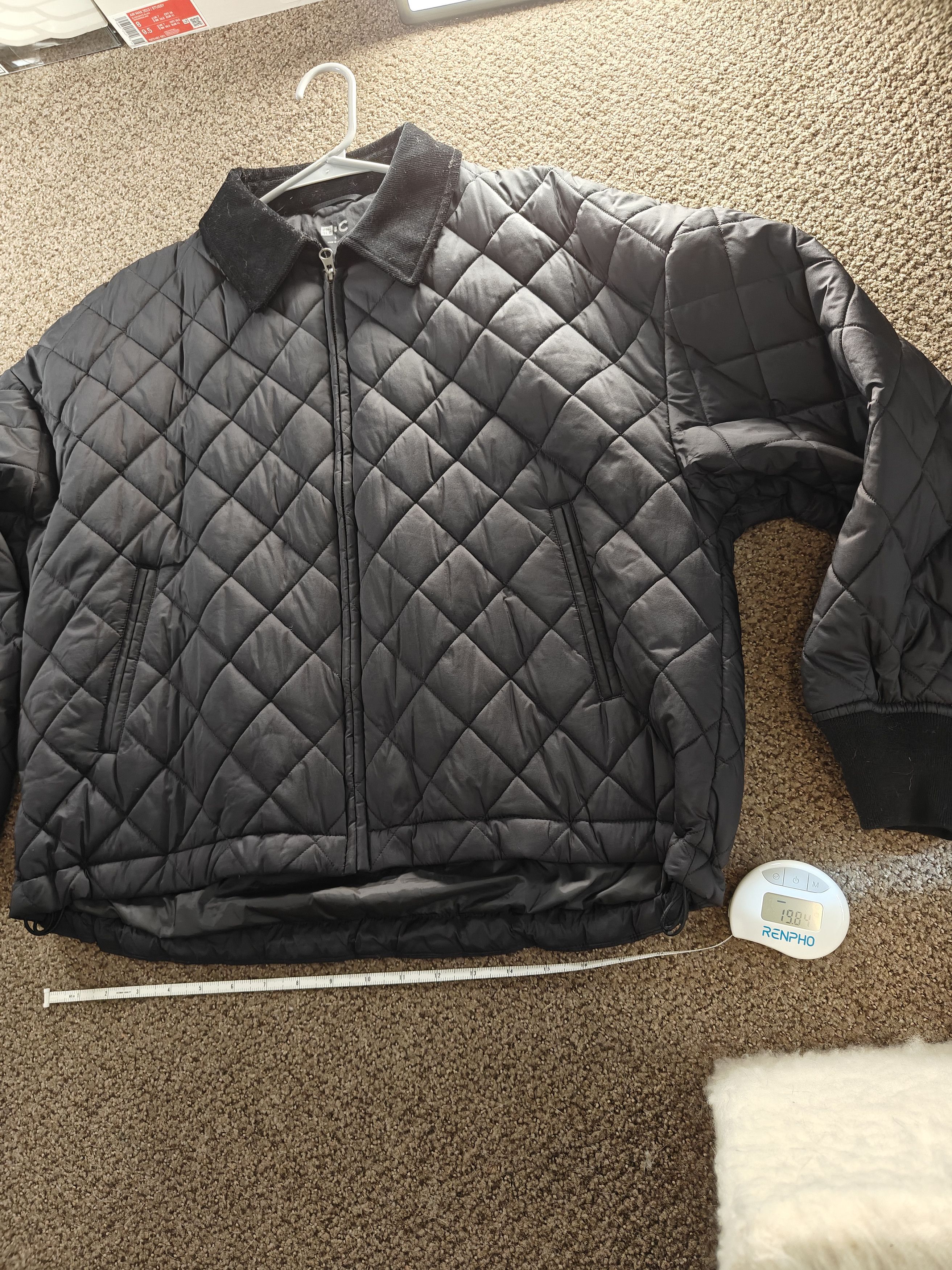 Uniqlo uniqlo:c quilted bomber jacket corduroy collar - women's S Size S / US 4 / IT 40 - 9 Thumbnail