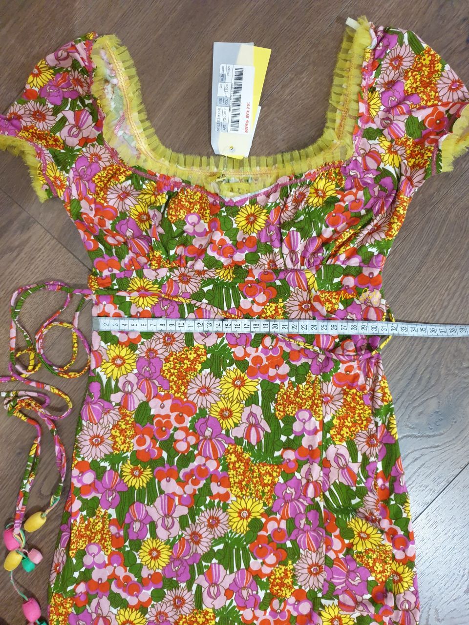 Miss Sixty Miss Sixty Floral Dress sz XS Prairie Dress🌺 Size XS / US 0-2 / IT 36-38 - 3 Thumbnail