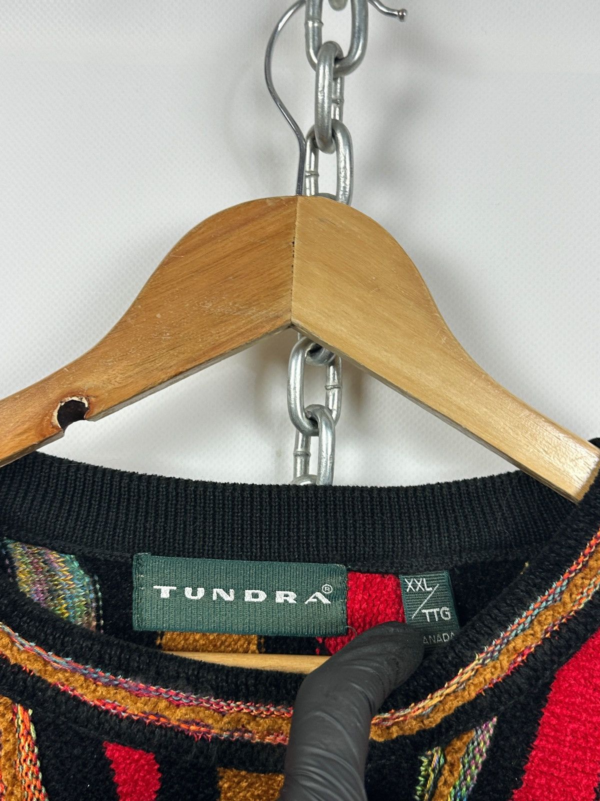 Tundra Canada Vintage Tundra Canada 3D Knit Coogi Style Sweater Size US XXL / EU 58 / 5 - 18 Thumbnail