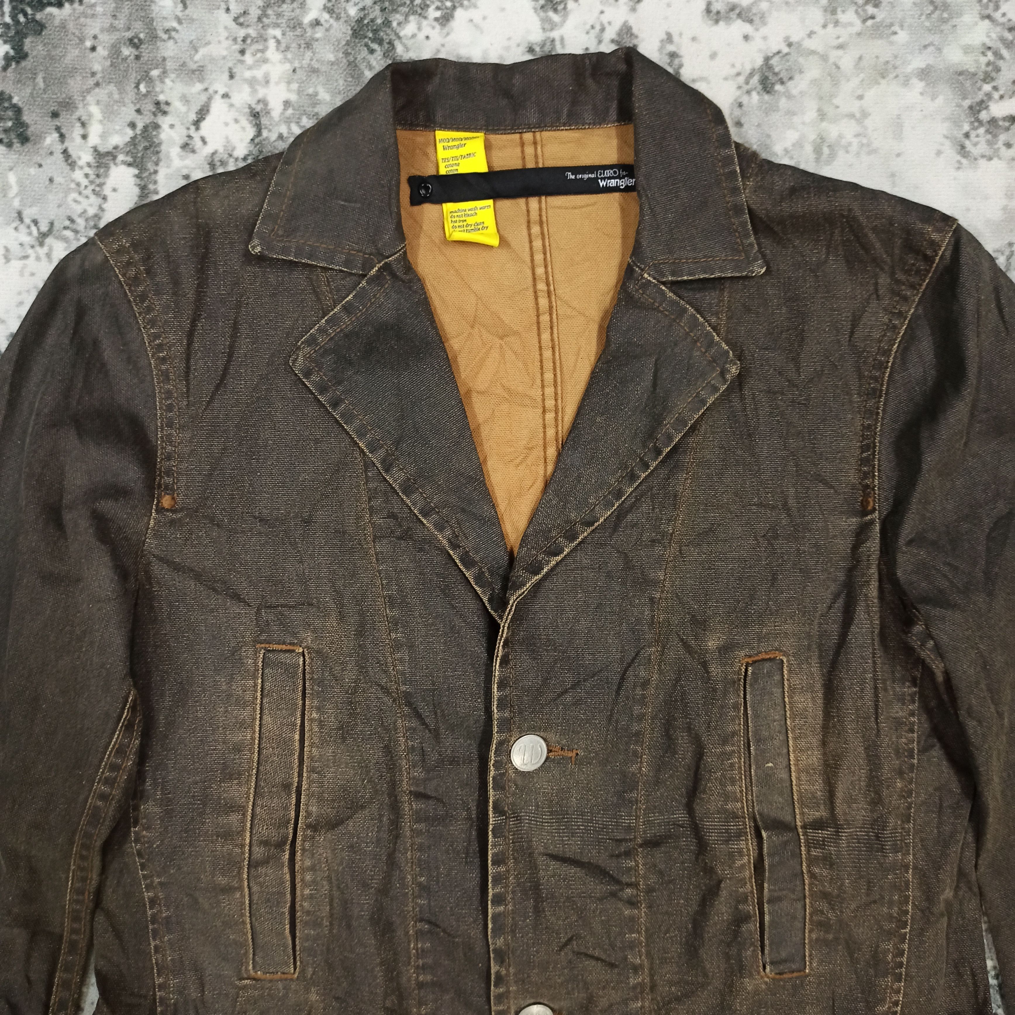 Wrangler Wrangler Biker Jacket Jeans Style Kapital Size US M / EU 48-50 / 2 - 2 Thumbnail