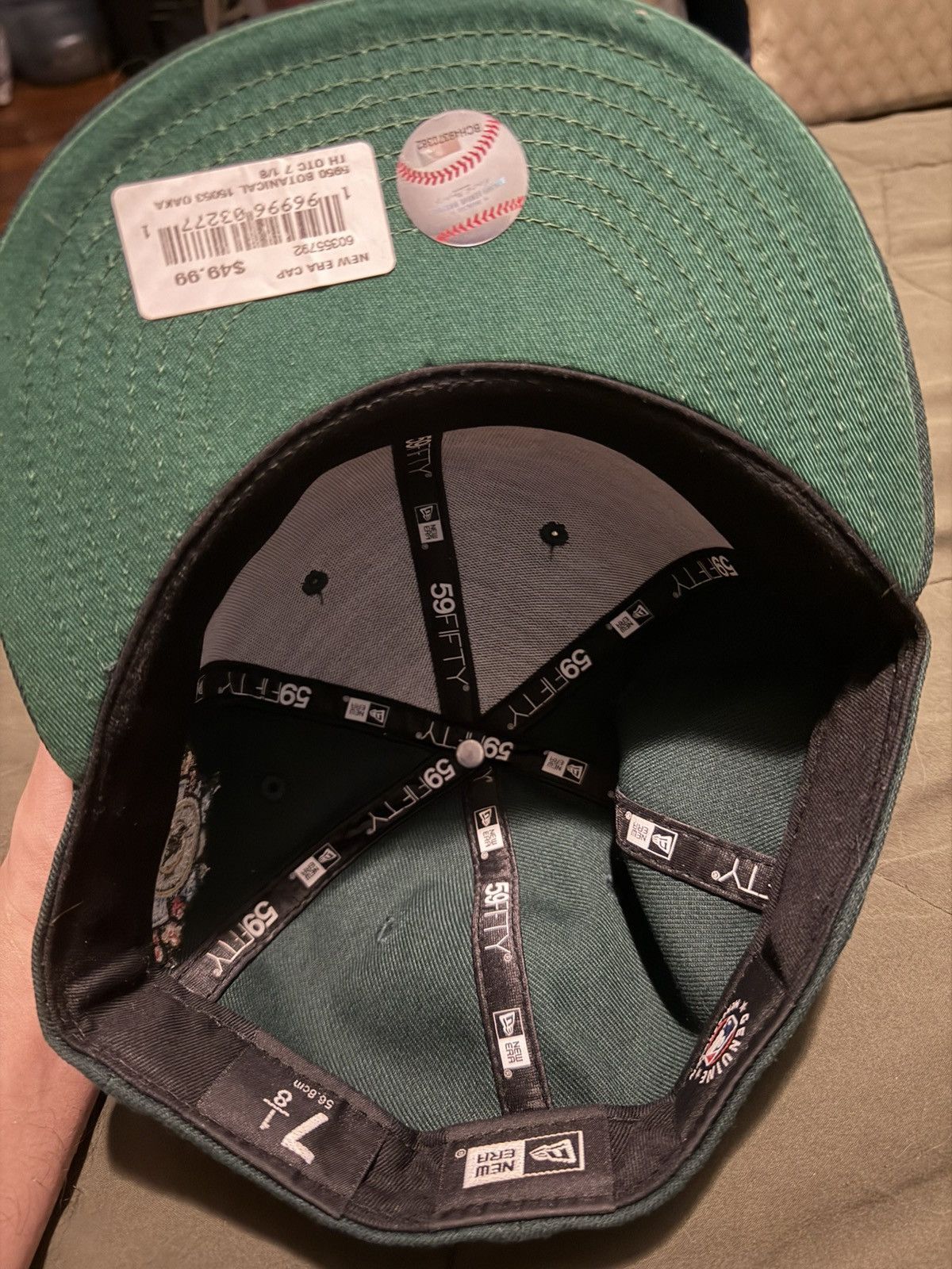 Hat Club Oakland Athletics 7 1/8 Size ONE SIZE - 3 Thumbnail