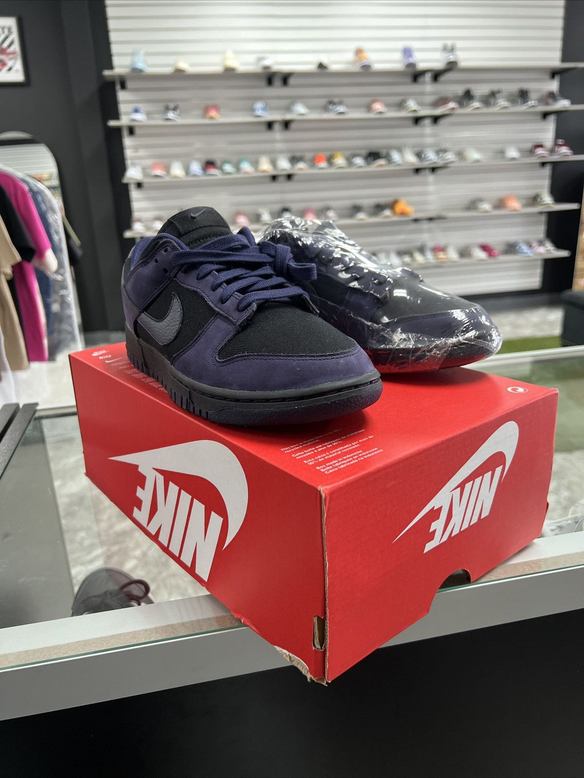 Nike Nike Dunk Low purple ink Size US 7.5 / EU 40-41 - 9 Thumbnail
