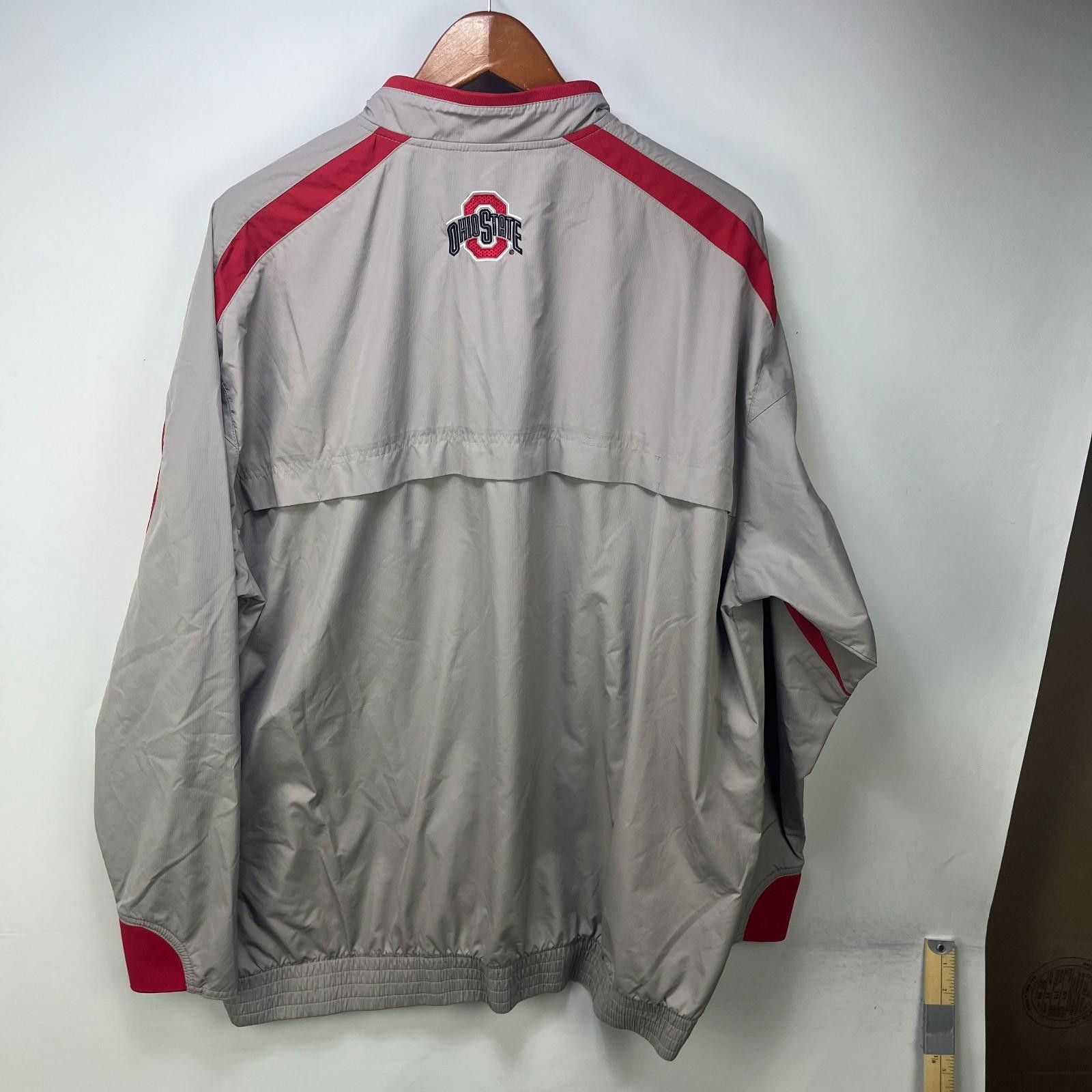 Nike Vintage Nike Ohio State Buckeyes Windbreaker Jacket 2XL Size ONE SIZE - 8 Thumbnail